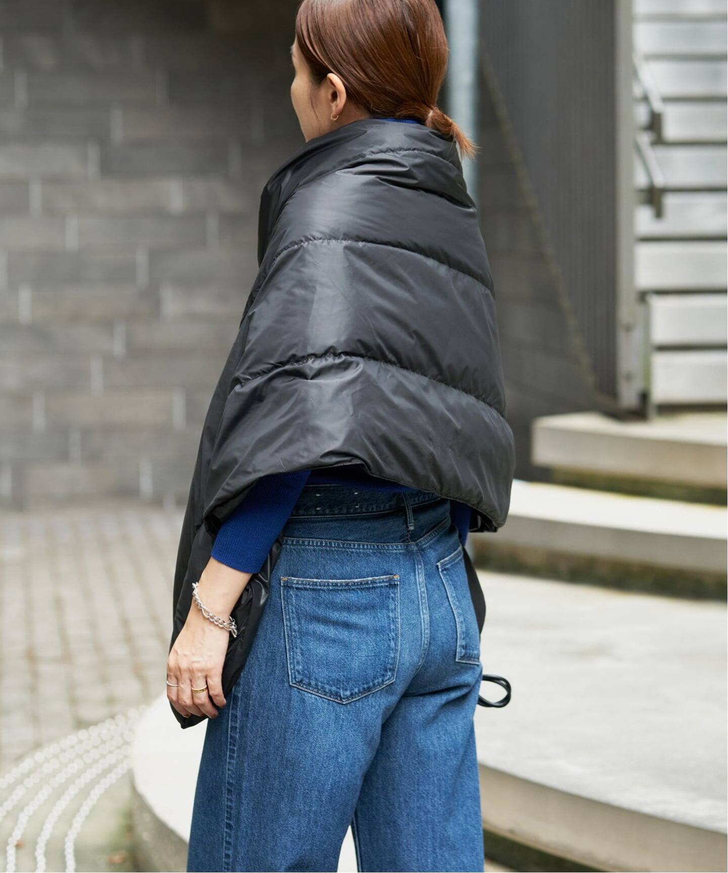 予約》miffew/ミフュー REVERSIBLE DOWN CAPE ダウンジャケット