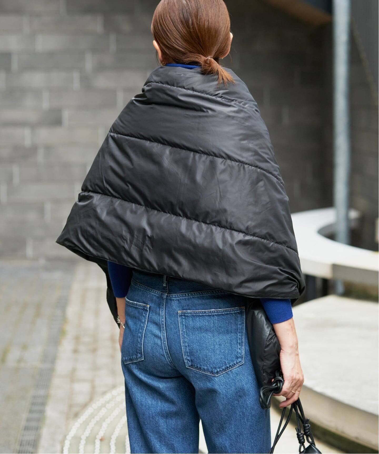 予約》miffew/ミフュー REVERSIBLE DOWN CAPE ダウンジャケット