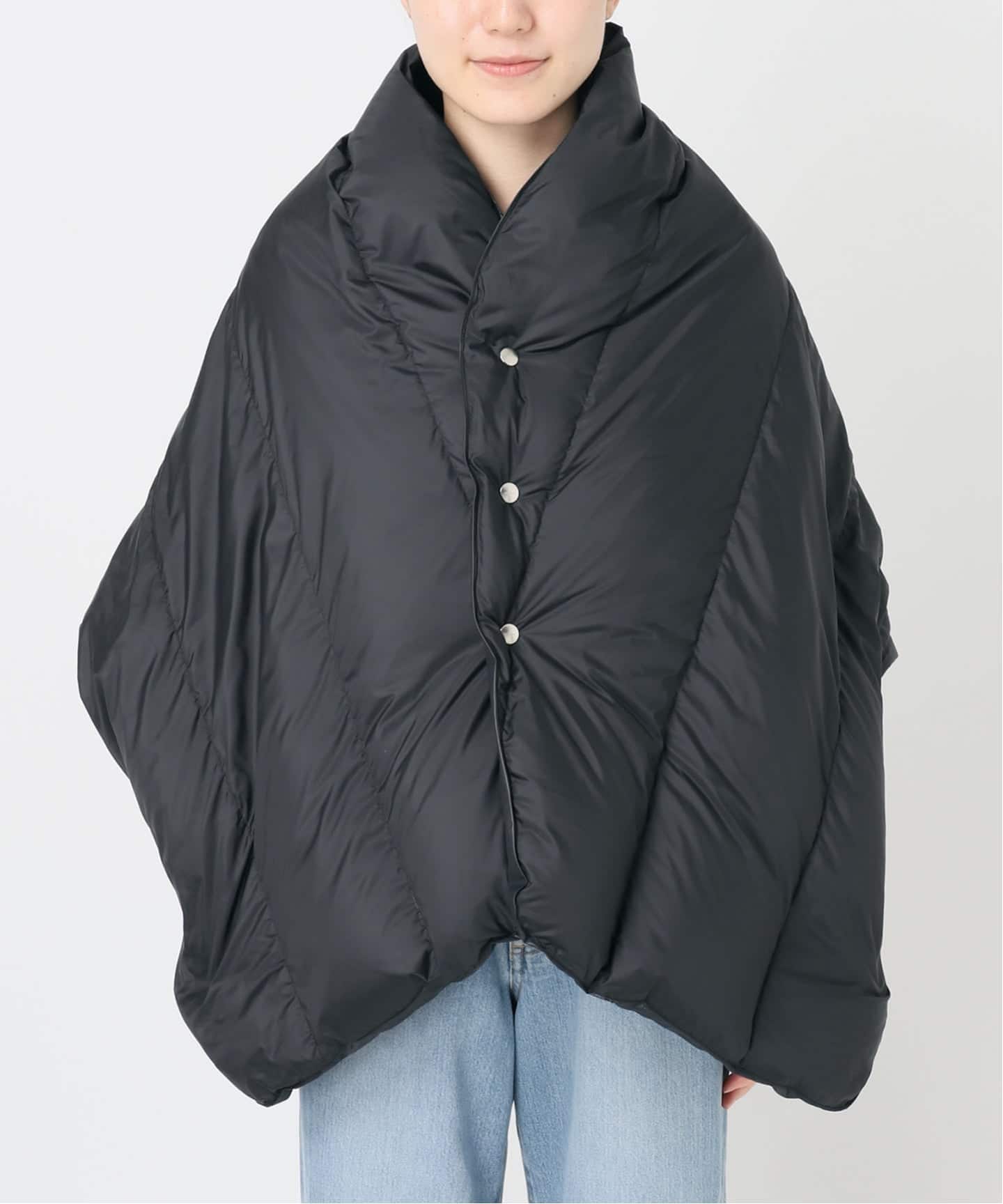 予約》miffew/ミフュー REVERSIBLE DOWN CAPE ダウンジャケット