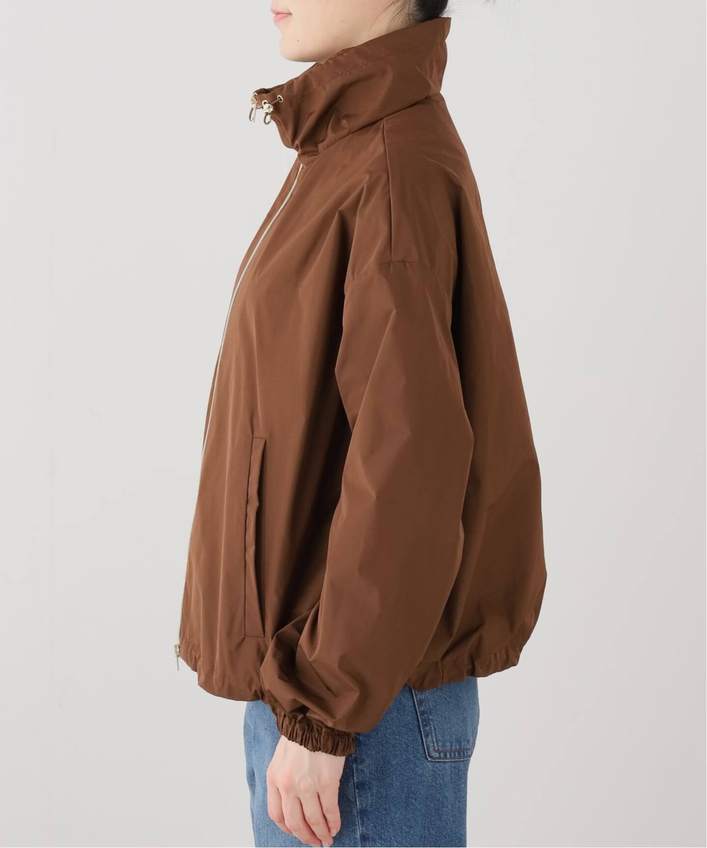 Herno フード付き ピンクベージュブルゾン TOMORROWLAND｜HERNO COAT | Rakuten Fashion(楽天ファッション／旧
