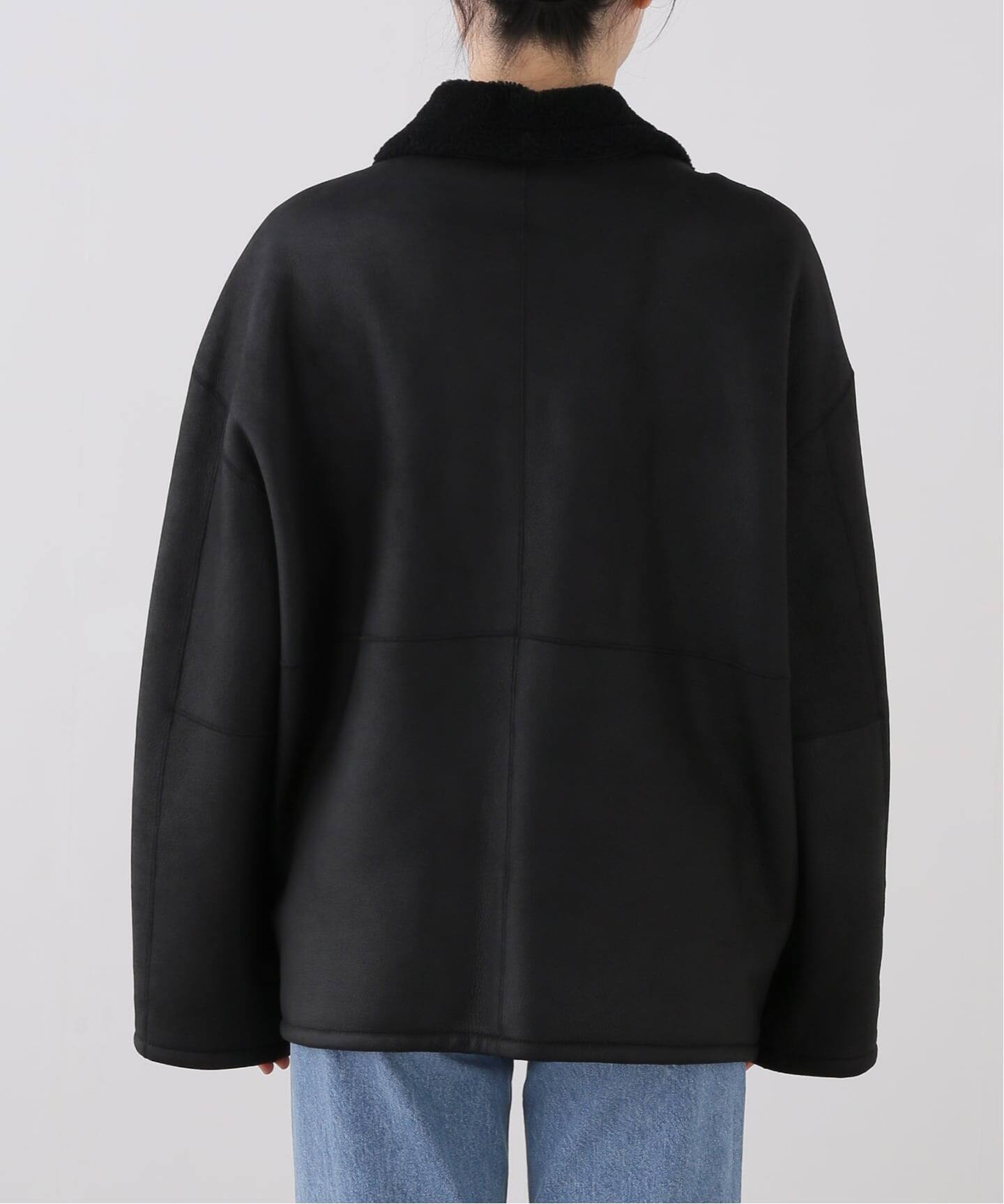 AURALEE/オーラリー MERINO MOUTON ZIP BZ ブルゾン A26AB03MM（その他