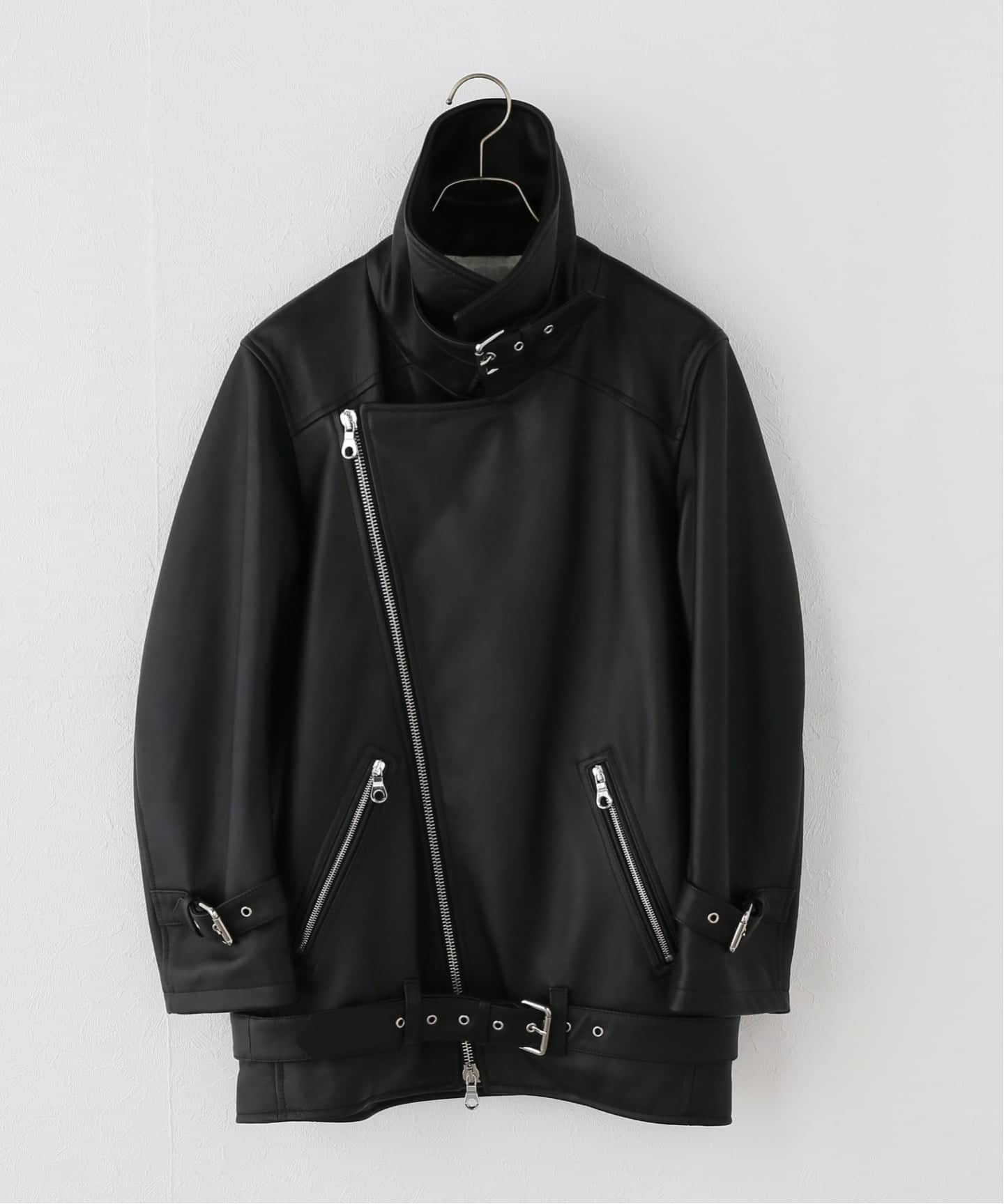 IENA イエナ◆新品同様 LIEN 金ボタンギャバウールシングルブレザー CINQUANTA/チンクアンタ RIDERS BLOUSON ブルゾン LEL-A79（レザー