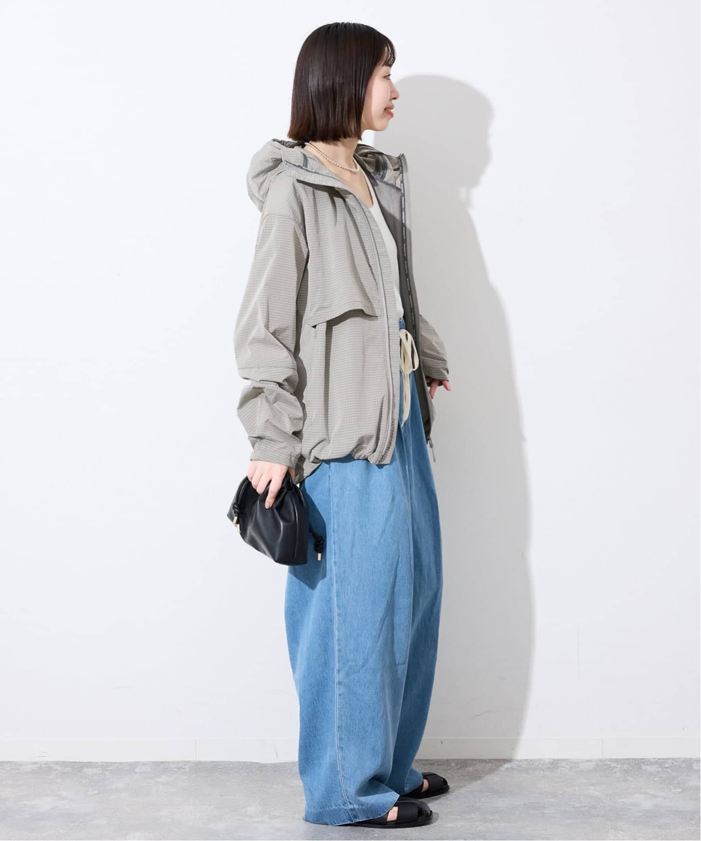 DESCENTE/デサント GREYISH RIPSTOP パーカー DO6SWB11M（その他