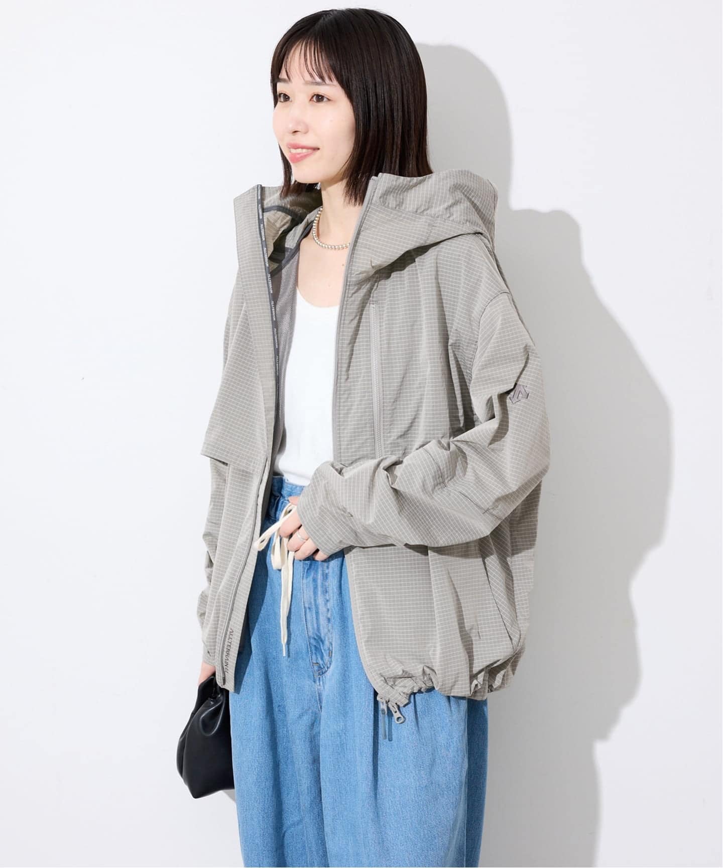 DESCENTE デサント パーカー　ジャケット　グレー　DJMSGL02 DESCENTE/デサント GREYISH RIPSTOP パーカー DO6SWB11M（その他