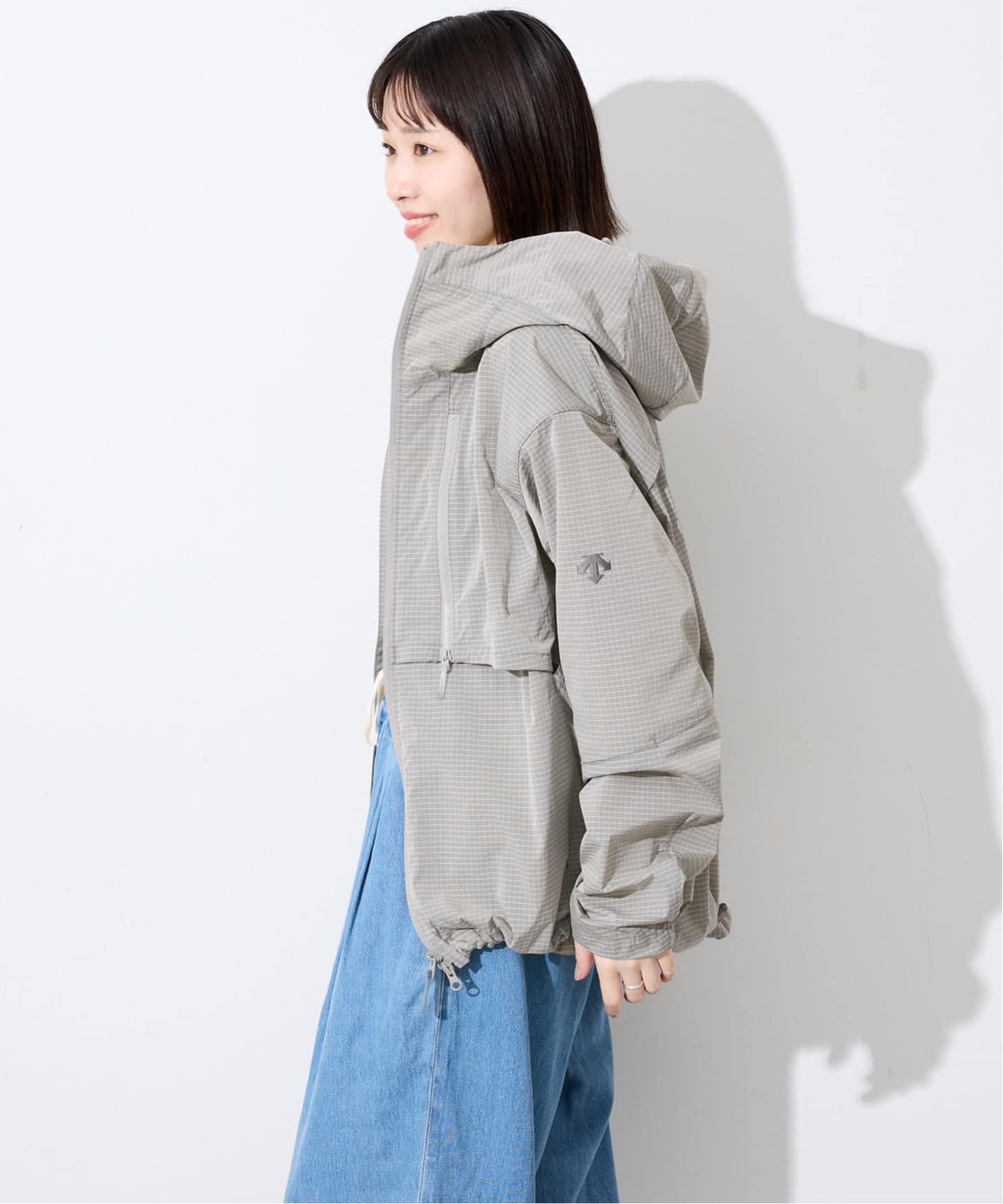 DESCENTE/デサント GREYISH RIPSTOP パーカー DO6SWB11M（その他