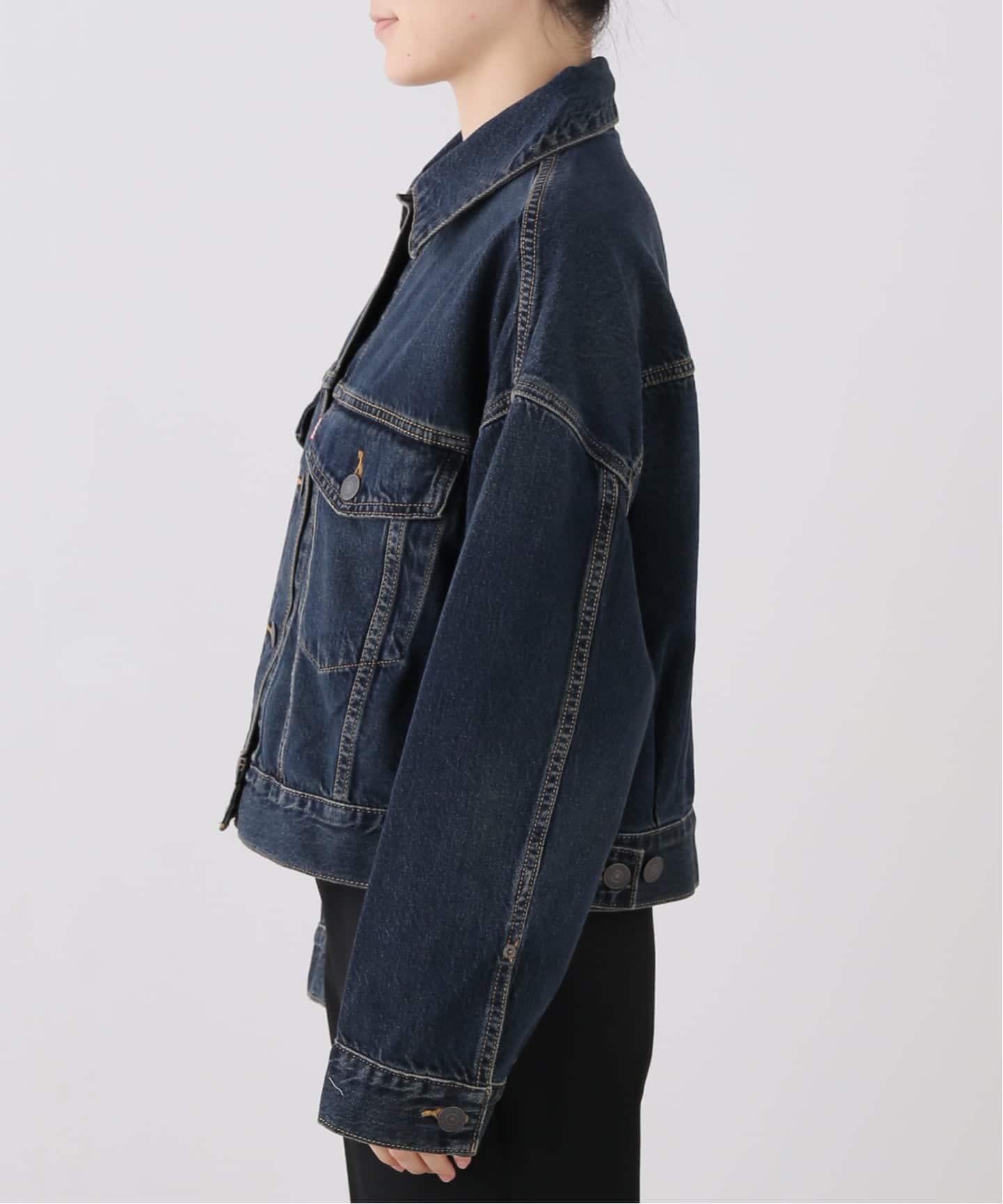 LEVI'S/リーバイス LOOSE CROP TRUCKER 0089L-0007（デニムジャケット