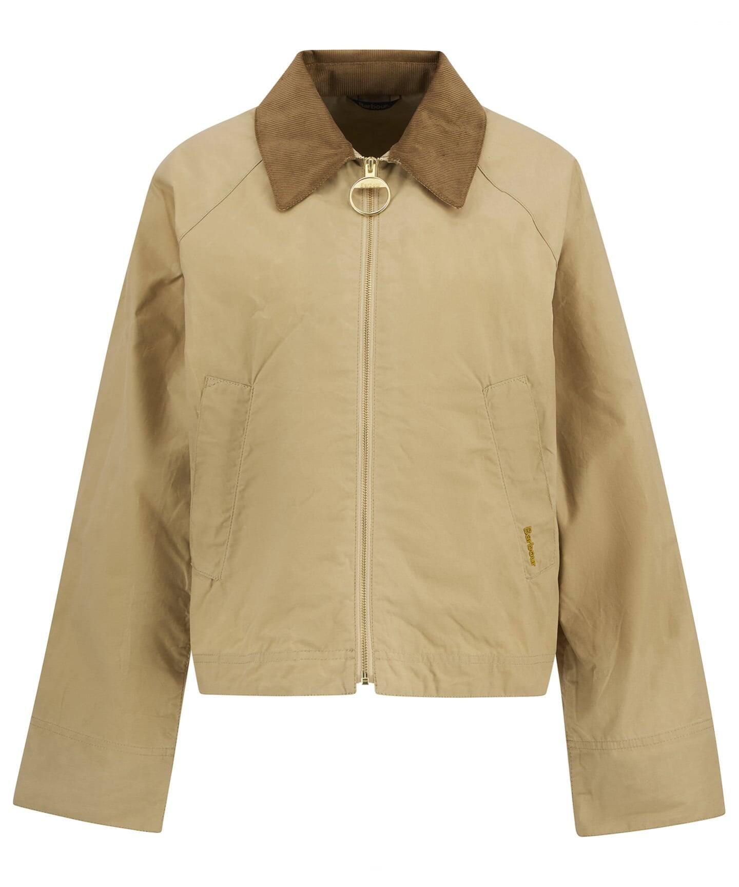 【ほぼ新品】Barbour 2026 Catlin ジャケット ベージュ Barbour（バブアー） カトリン コットン カジュアル ジャケット CATLIN