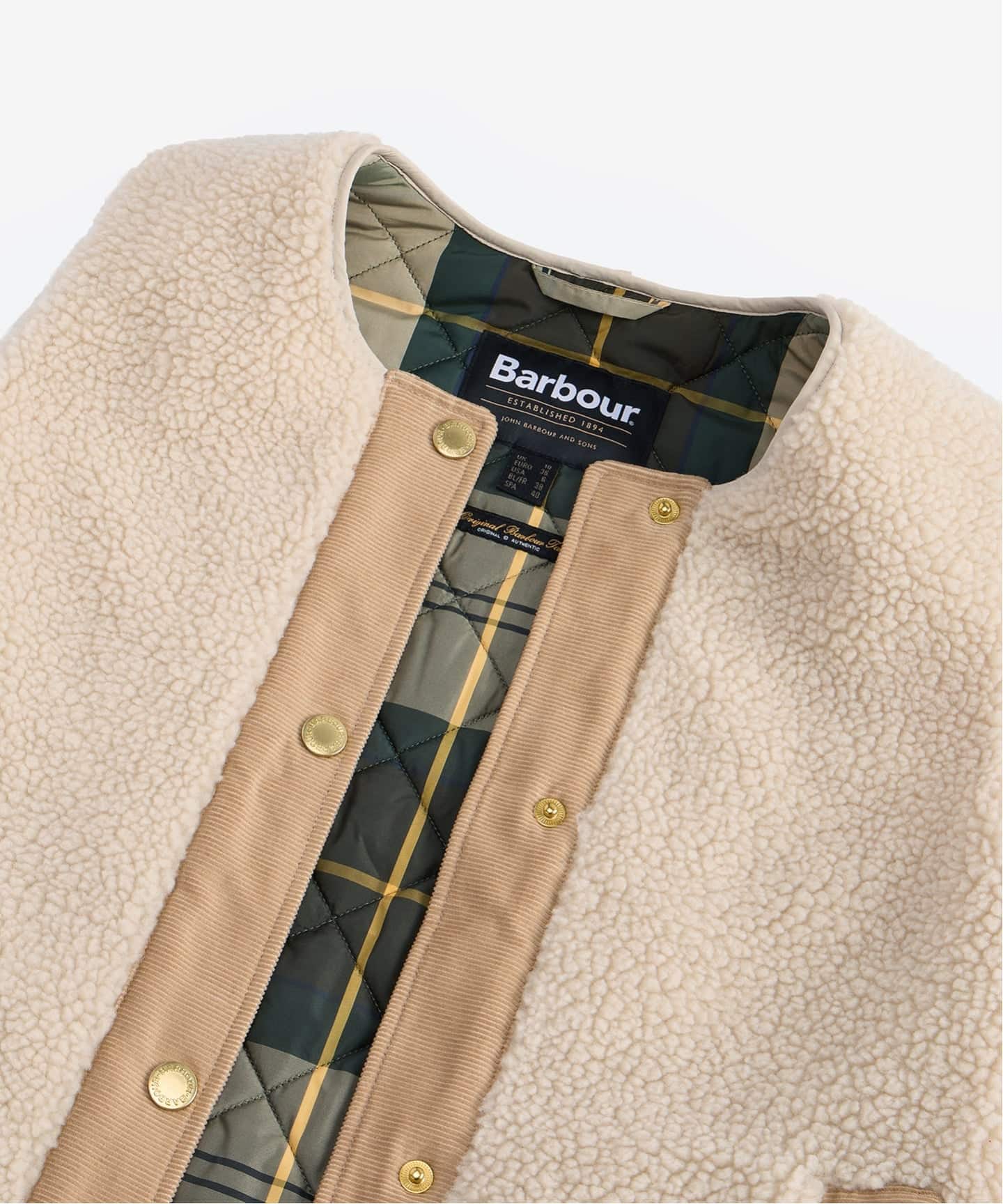 予約》BARBOUR/バブアー DULSIE LINER LLI0016 BK11/ CR11（ベスト