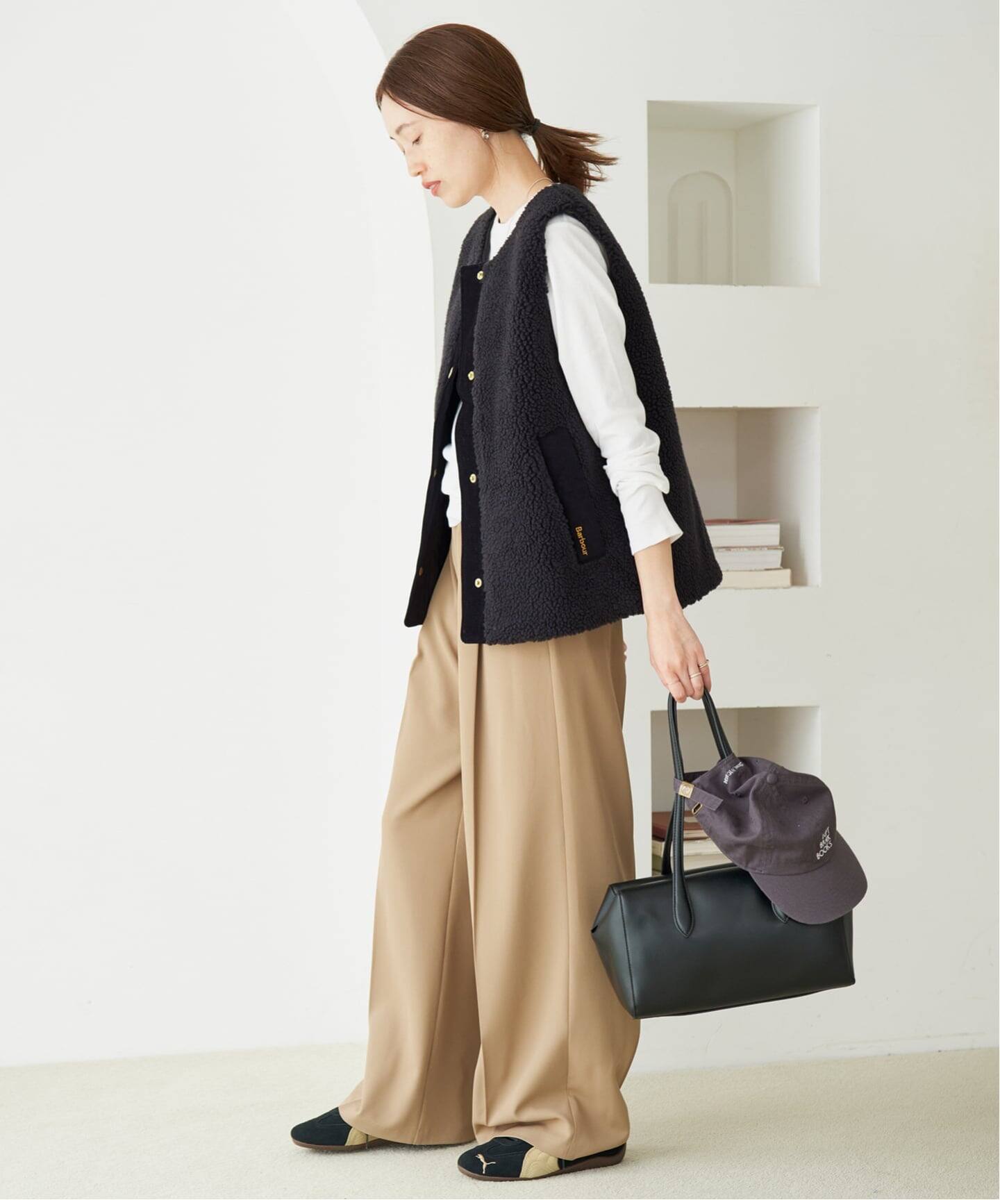 予約》BARBOUR/バブアー DULSIE LINER LLI0016 BK11/ CR11（ベスト 