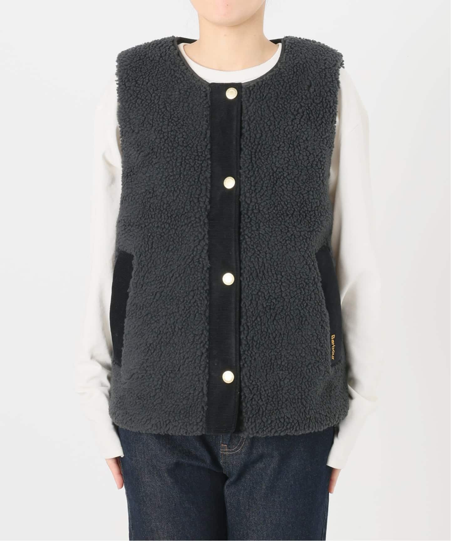 BARBOUR/バブアー DULSIE LINER LLI0016 BK11/ CR11（ベスト）｜SLOBE