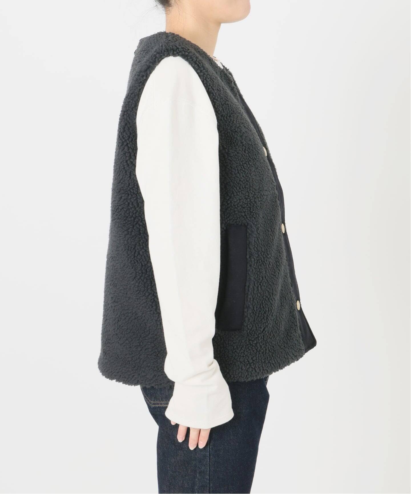 BARBOUR/バブアー DULSIE LINER LLI0016 BK11/ CR11（ベスト）｜SLOBE
