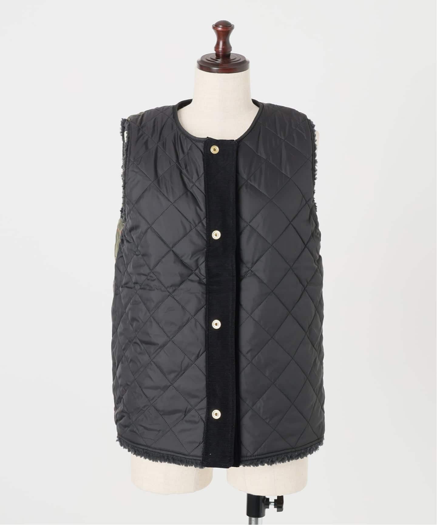 BARBOUR/バブアー DULSIE LINER LLI0016 BK11/ CR11（ベスト）｜SLOBE