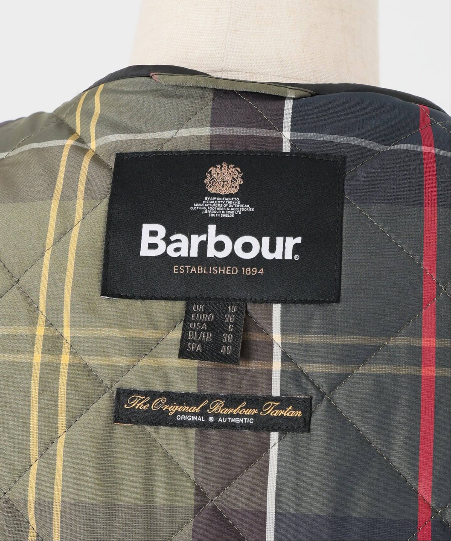 BARBOUR/バブアー DULSIE LINER LLI0016 BK11/ CR11（ベスト）｜SLOBE