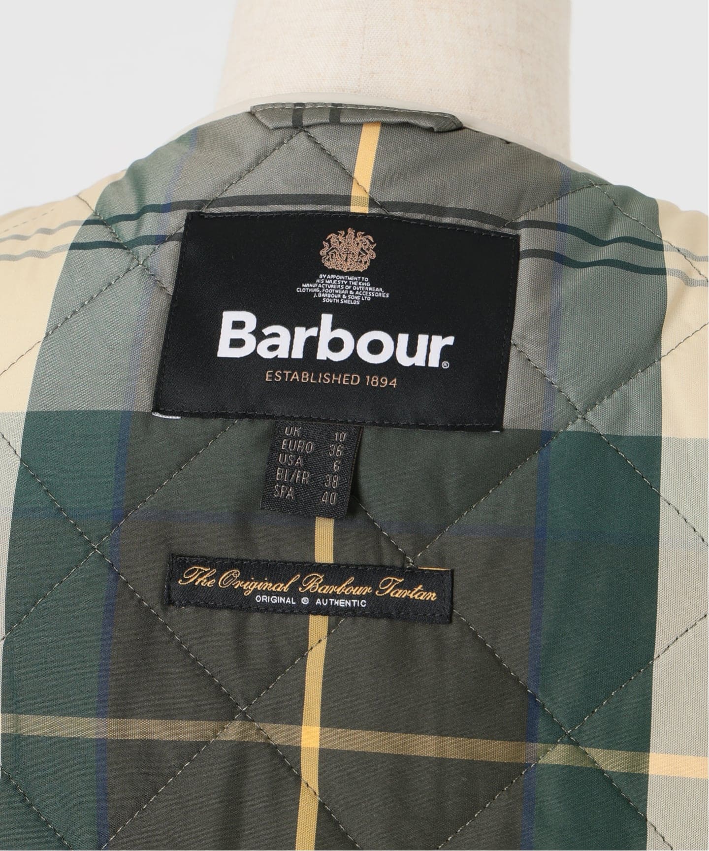 BARBOUR/バブアー DULSIE LINER LLI0016 BK11/ CR11（ベスト）｜SLOBE