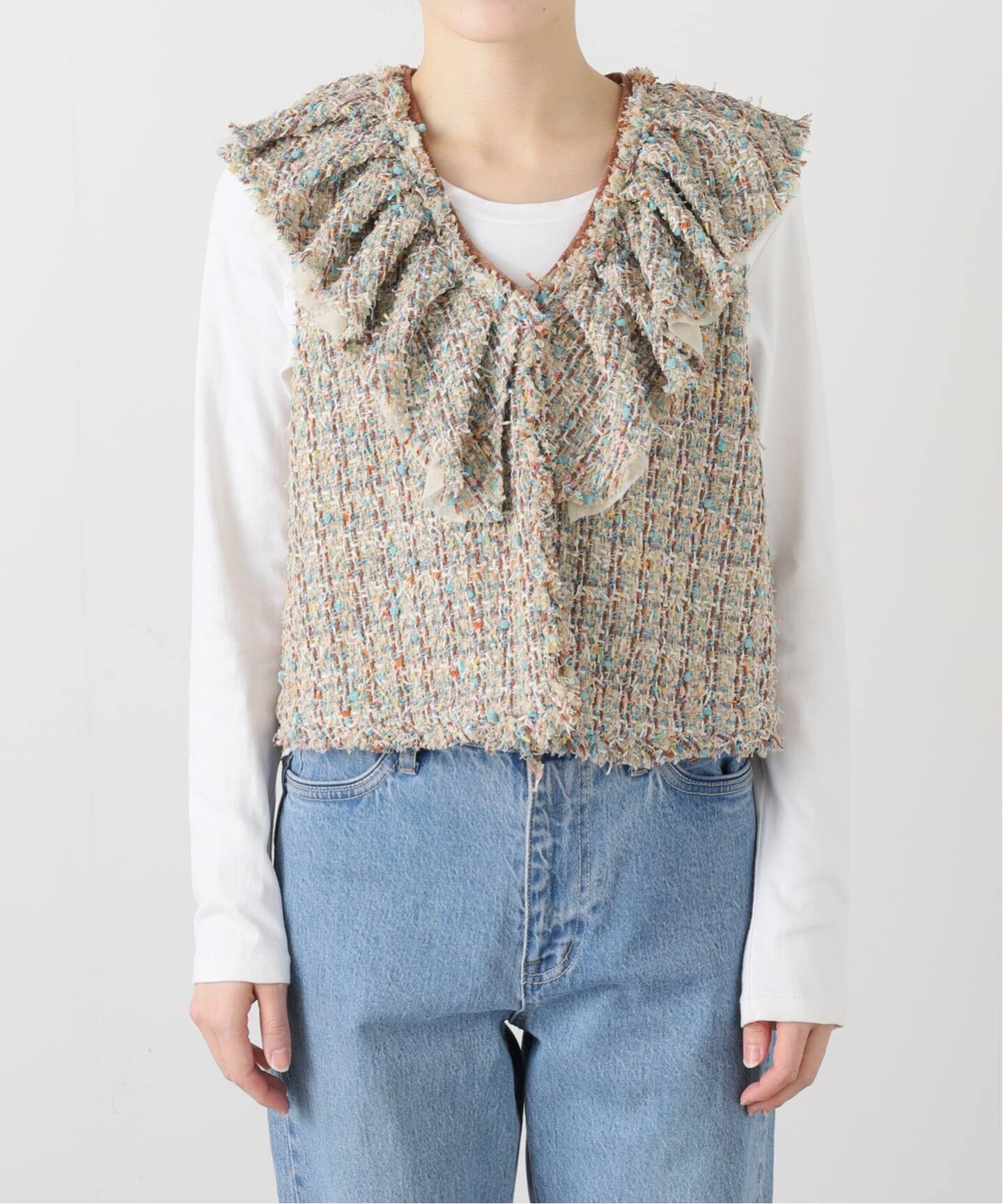 IENA LA BOUCLE BabyCAMEL ベスト IENA LA BOUCLE（イエナラブークル）の「IENA LA BOUCLE BabyCAMEL