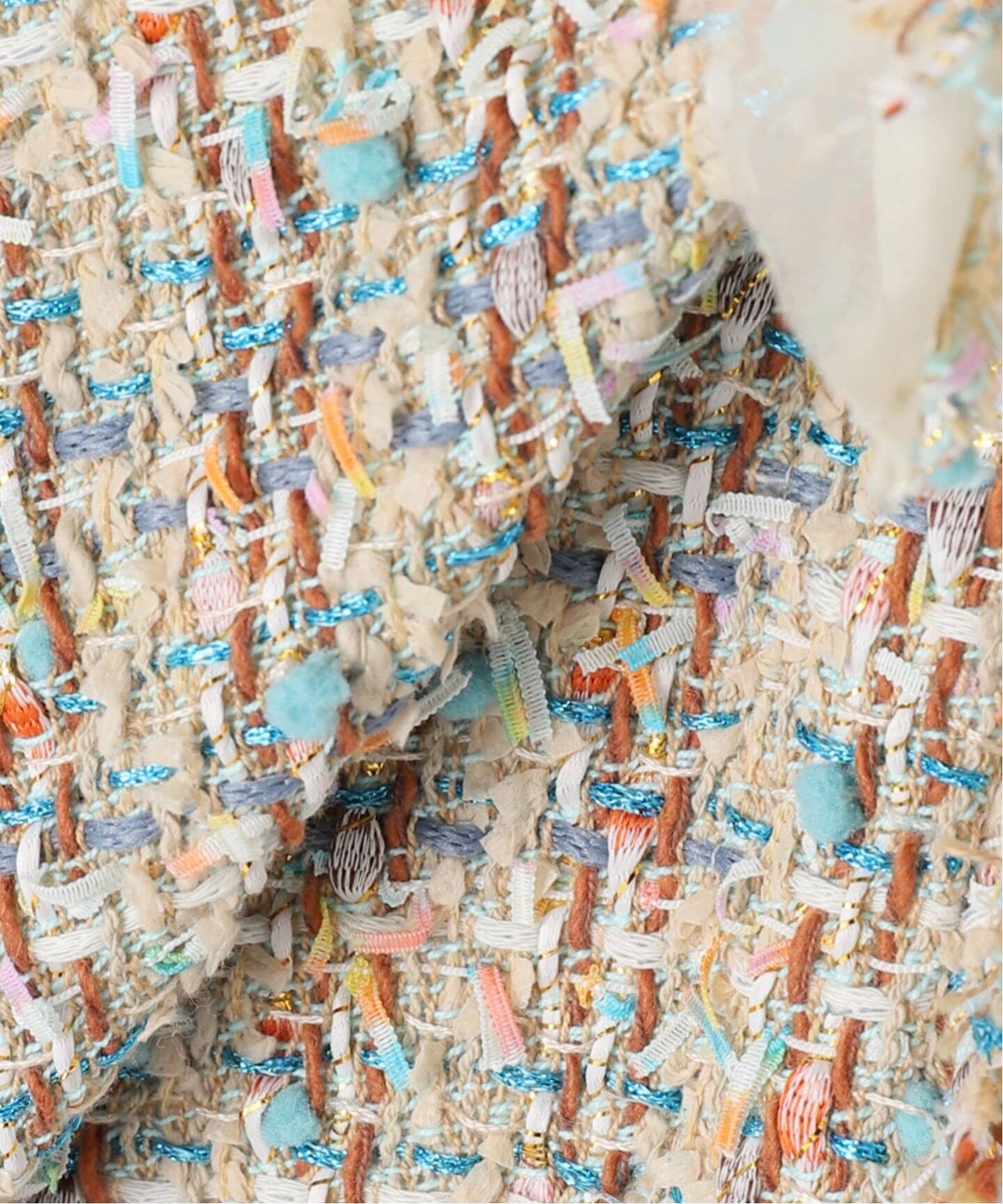 IENA LA BOUCLE LINTONツィードフリルベスト（ベスト）｜IENA（イエナ