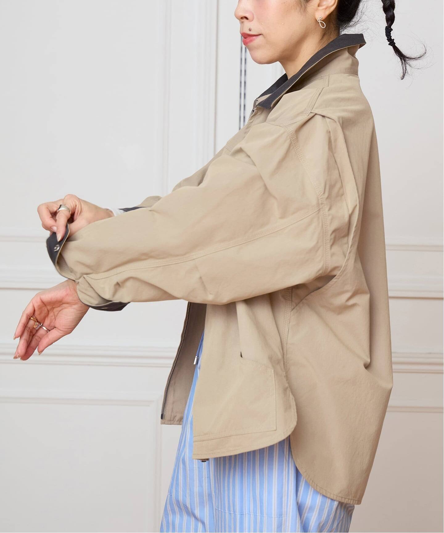 IENA LA BOUCLE ライトワークブルゾン（その他ブルゾン／アウター