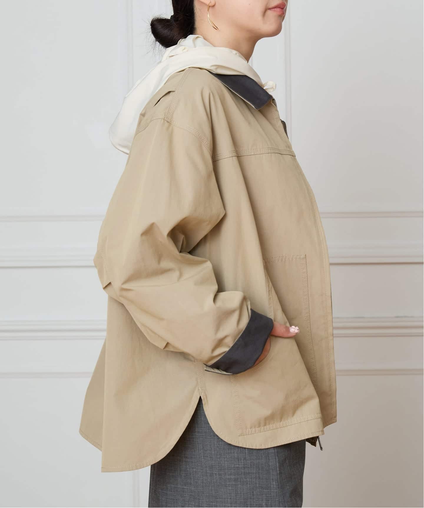 IENA LA BOUCLE ライトワークブルゾン（その他ブルゾン／アウター