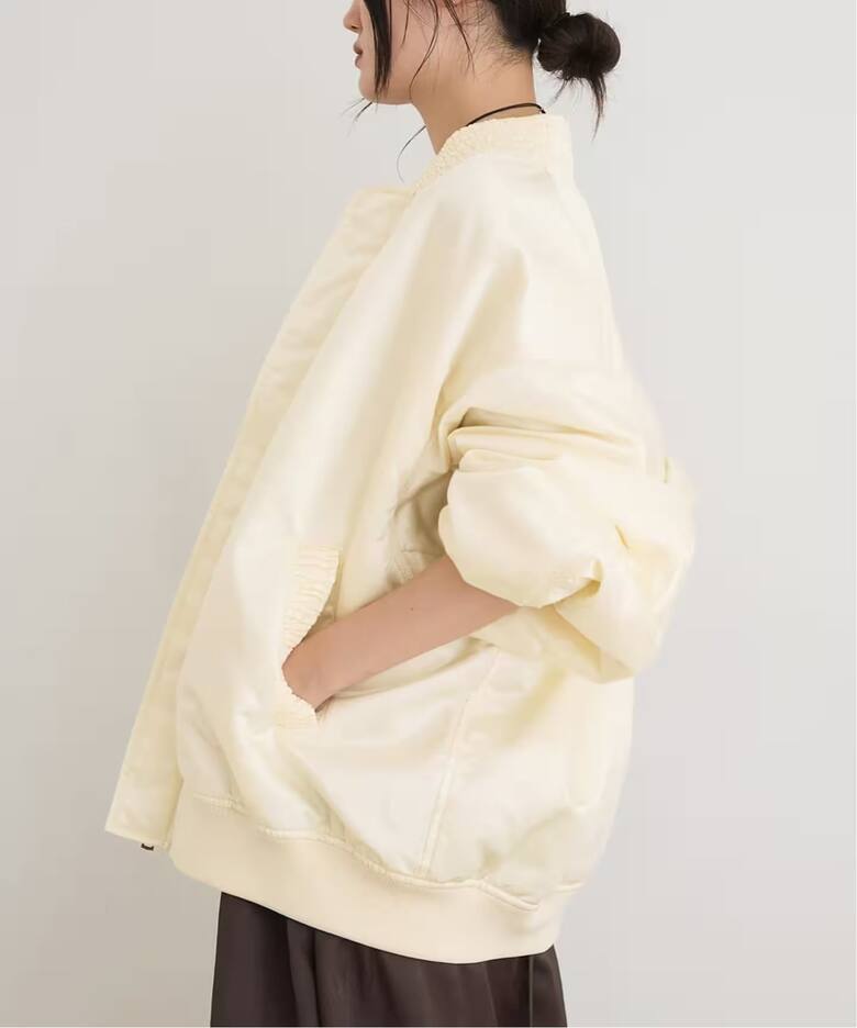 イエナ IENA LIEN LIMONTA MA-1 ブルゾン ジャケット ジップアップ 38 