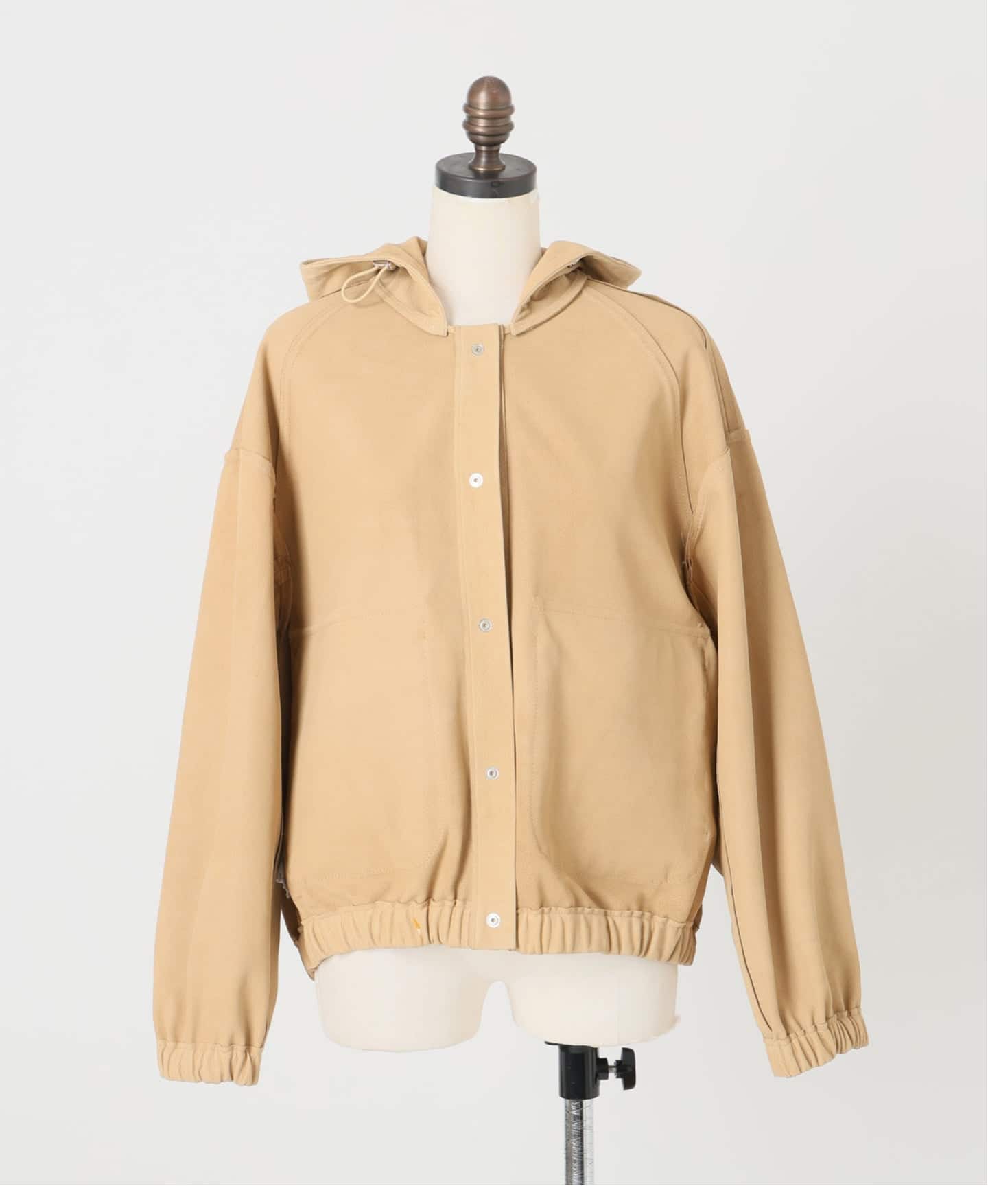 IENA LA BOUCLE GOATLEATHER HOODIEブルゾン（その他ブルゾン