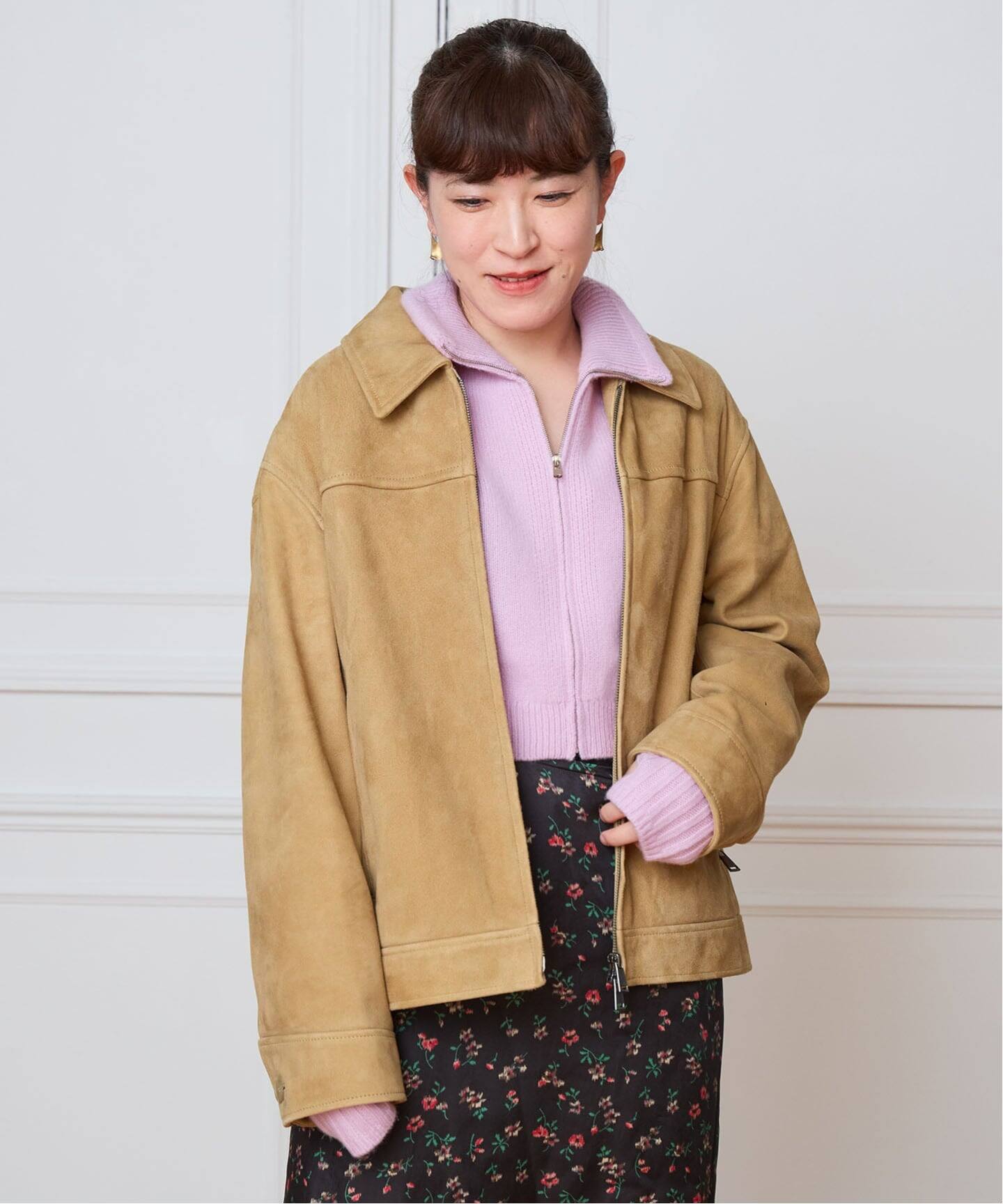 レディース IÉNA LA BOUCLE ブラウン ロングコート ブラウン