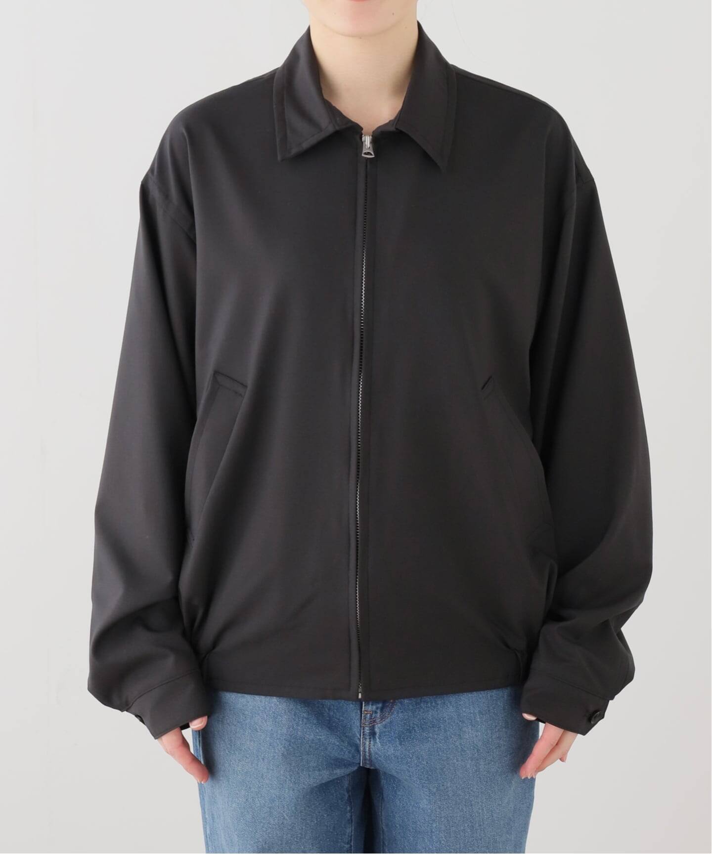 KAPTAIN SUNSHINE キャプテンサンシャイン Wool Poplin Zip ブルゾン