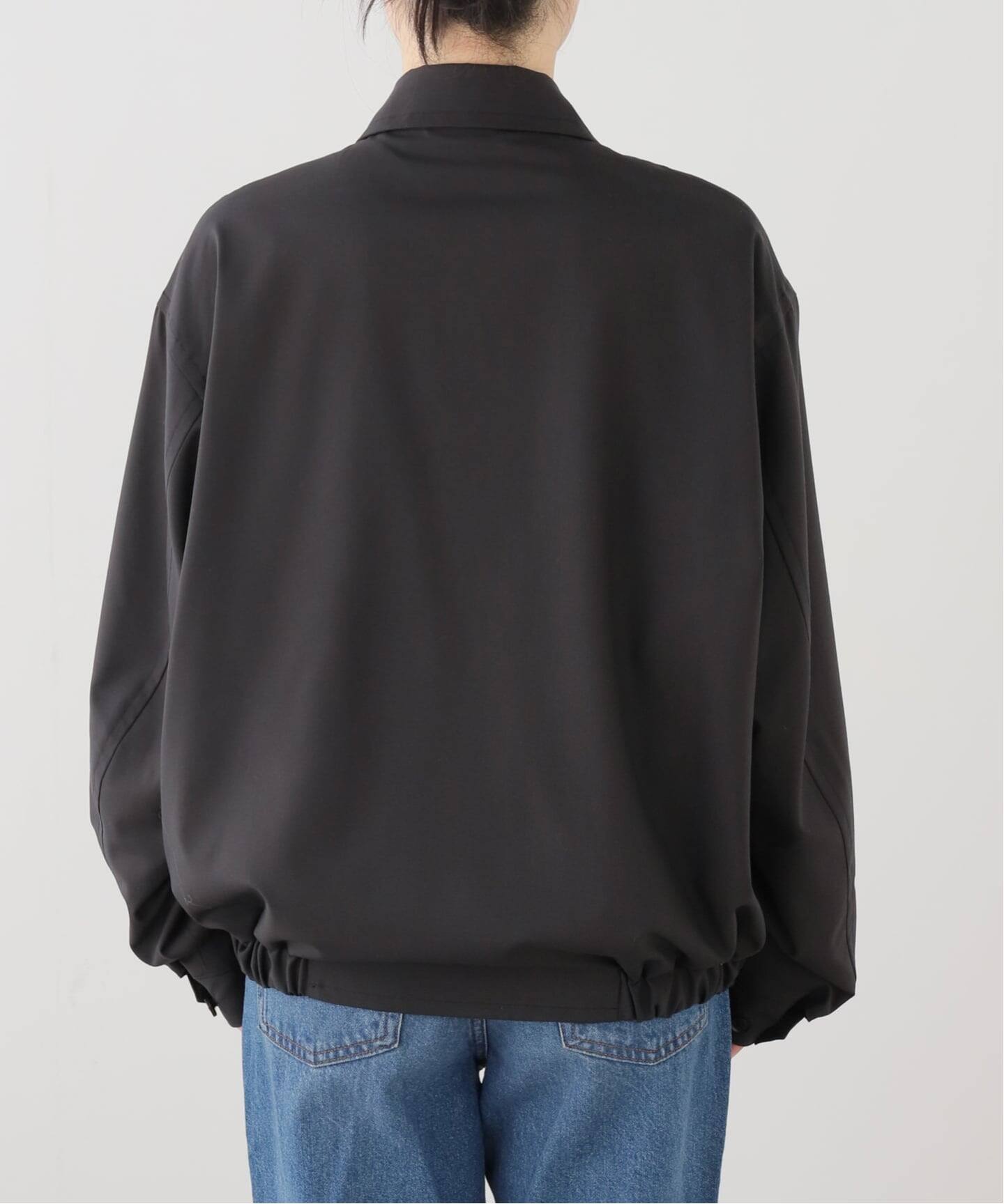 KAPTAIN SUNSHINE キャプテンサンシャイン Wool Poplin Zip ブルゾン