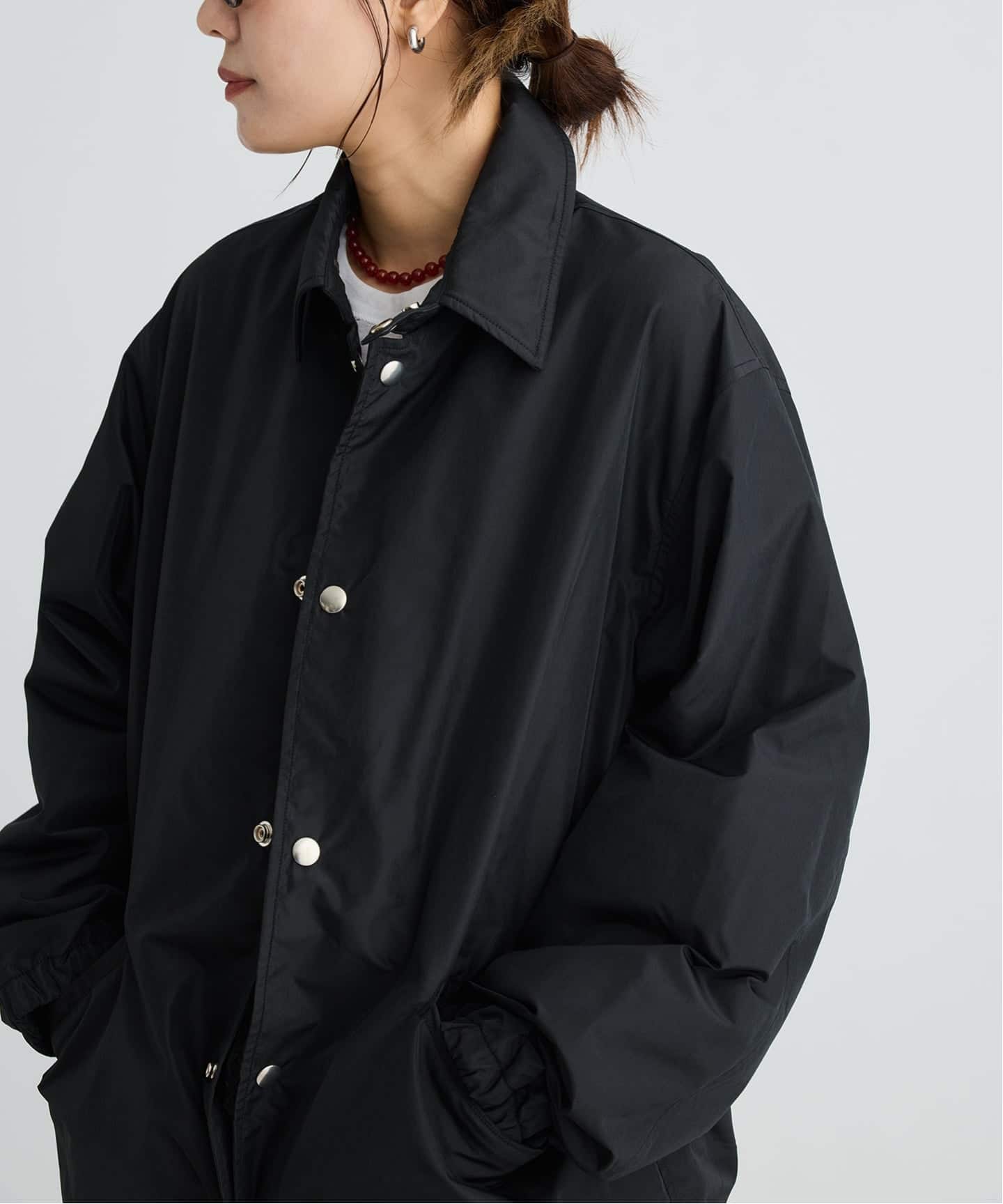 KAPTAIN SUNSHINE キャプテンサンシャイン Silk Poly Coach Jacket