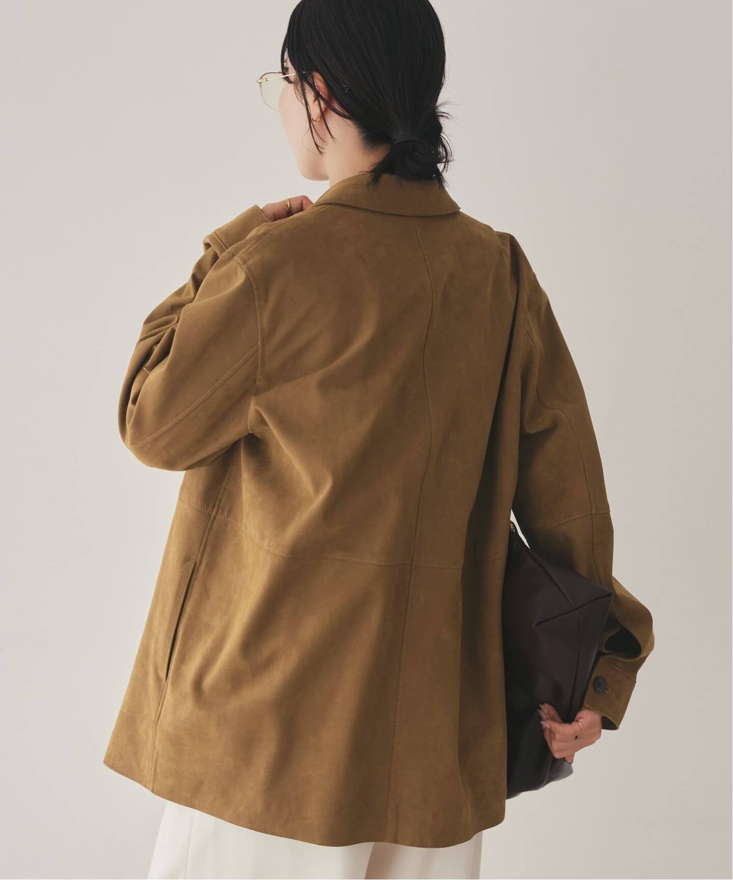 Suede like シャツブルゾン（その他ブルゾン／アウター）｜Plage