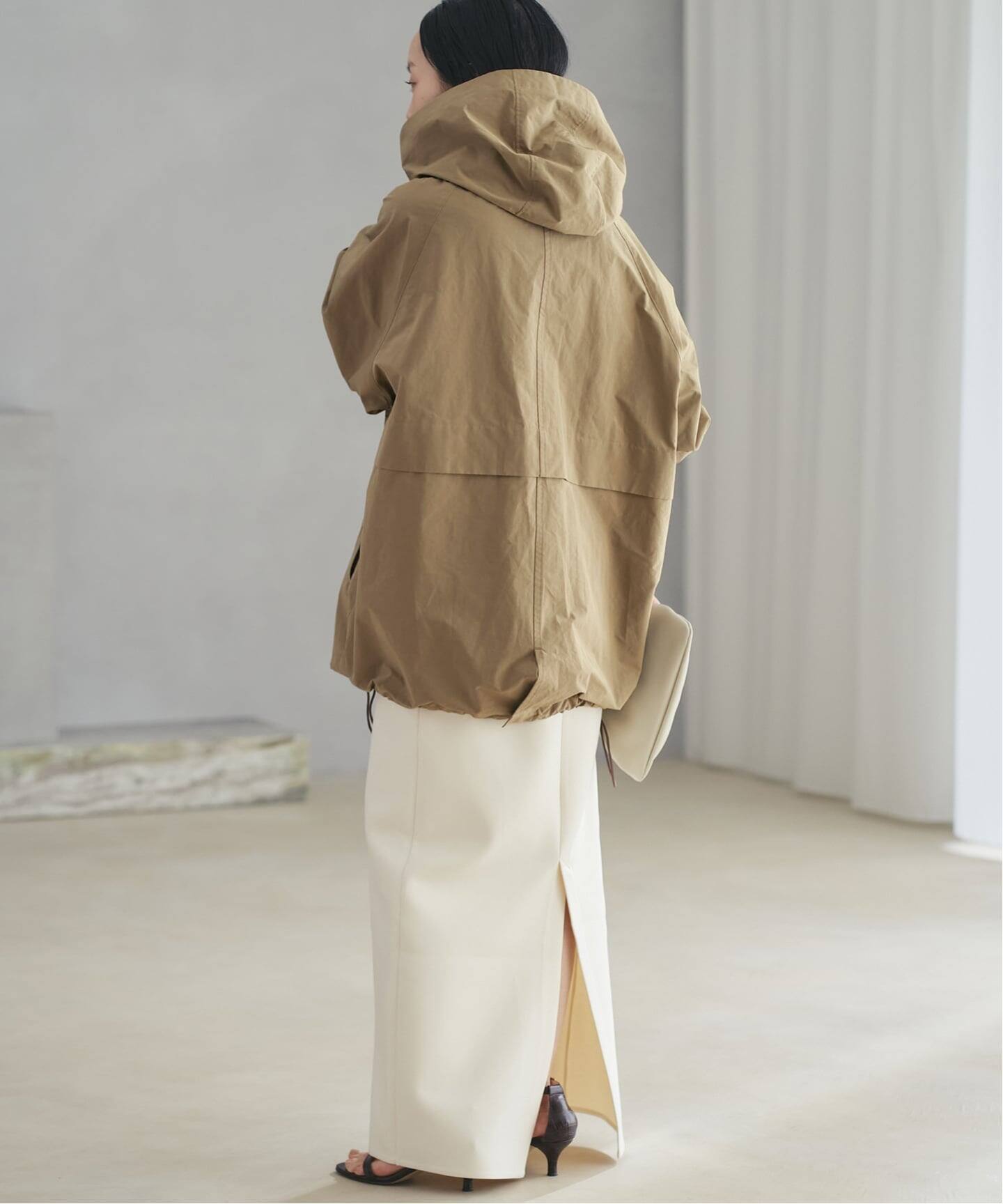 Plage 撥水hoodie mods ブルゾン ブラウン 36 新品　タグ付き 撥水hoodie mods ブルゾン（その他ブルゾン／アウター）｜Plage