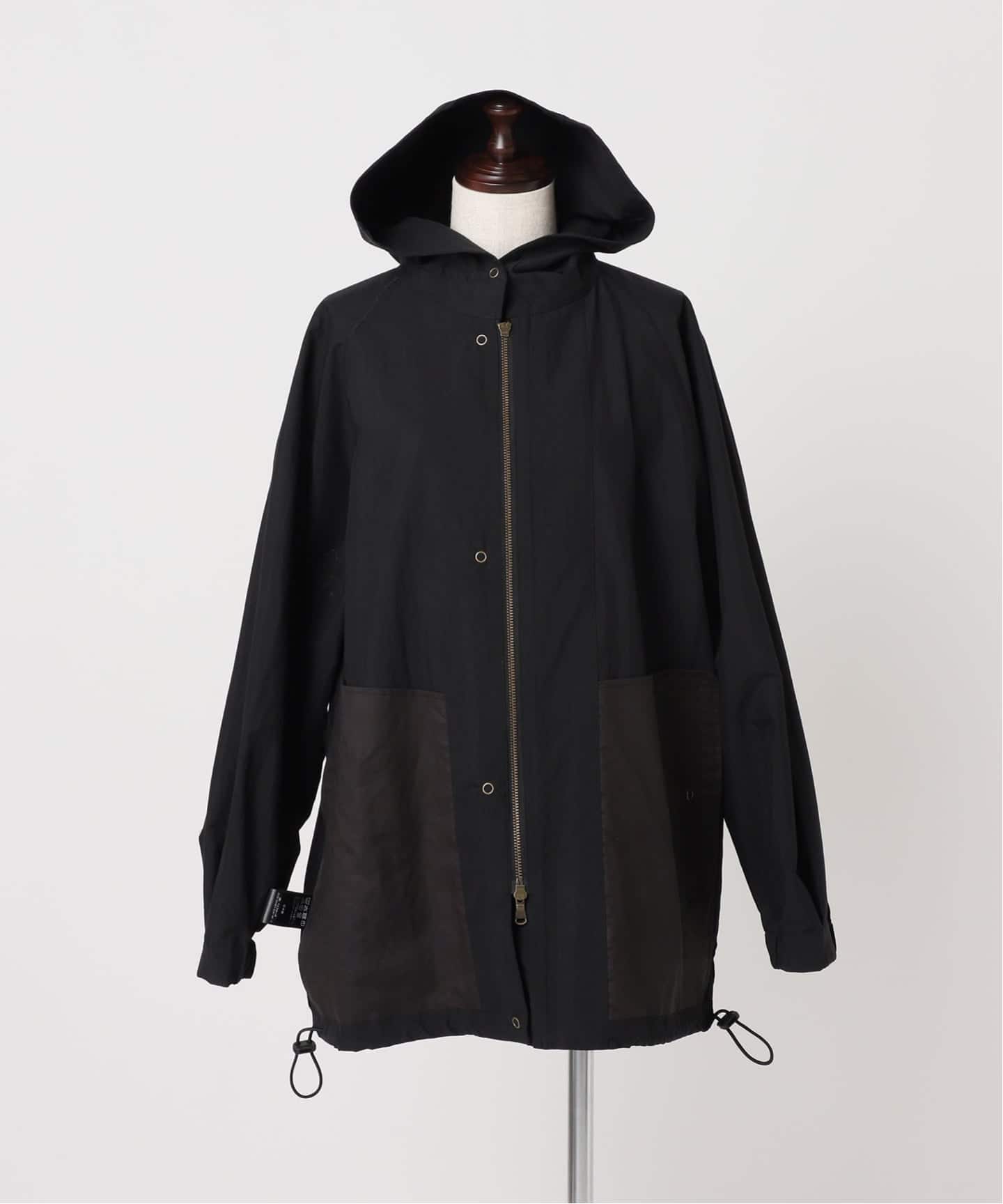 【plage】 新品 撥水hoodie mods ブルゾン／ブラック38 撥水hoodie mods ブルゾン（その他ブルゾン／アウター）｜Plage