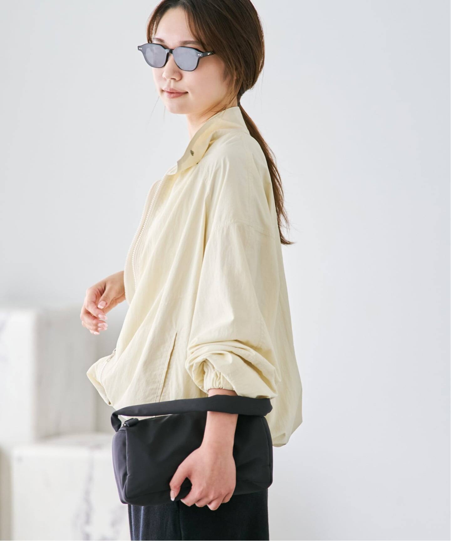 le / ル 別注 GLOSSY HIGH NECK VOLUME ブルゾン（その他ブルゾン