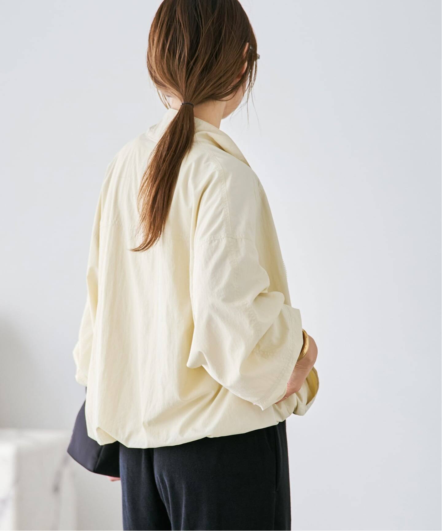 le / ル 別注 GLOSSY HIGH NECK VOLUME ブルゾン（その他ブルゾン