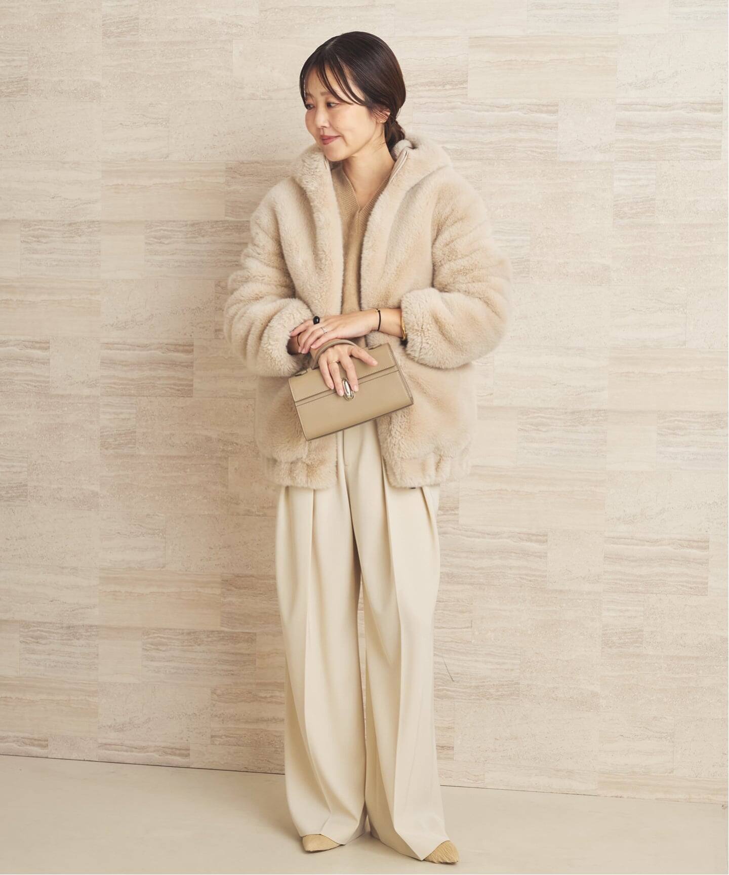 WEB限定追加予約》Vegancode / ヴィ―ガンコード FAUX FUR ブルゾン 