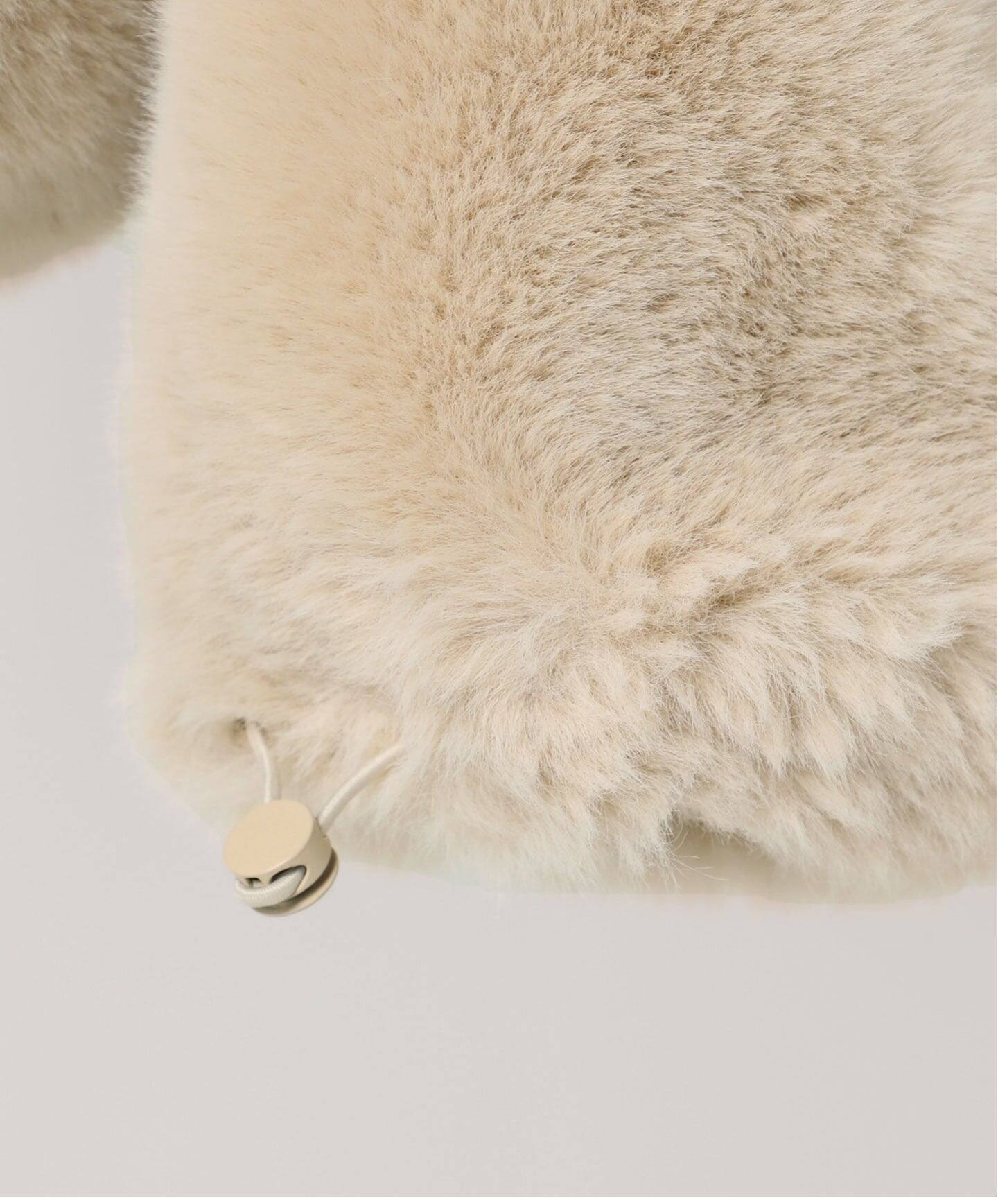 WEB限定追加予約》Vegancode / ヴィ―ガンコード FAUX FUR ブルゾン 