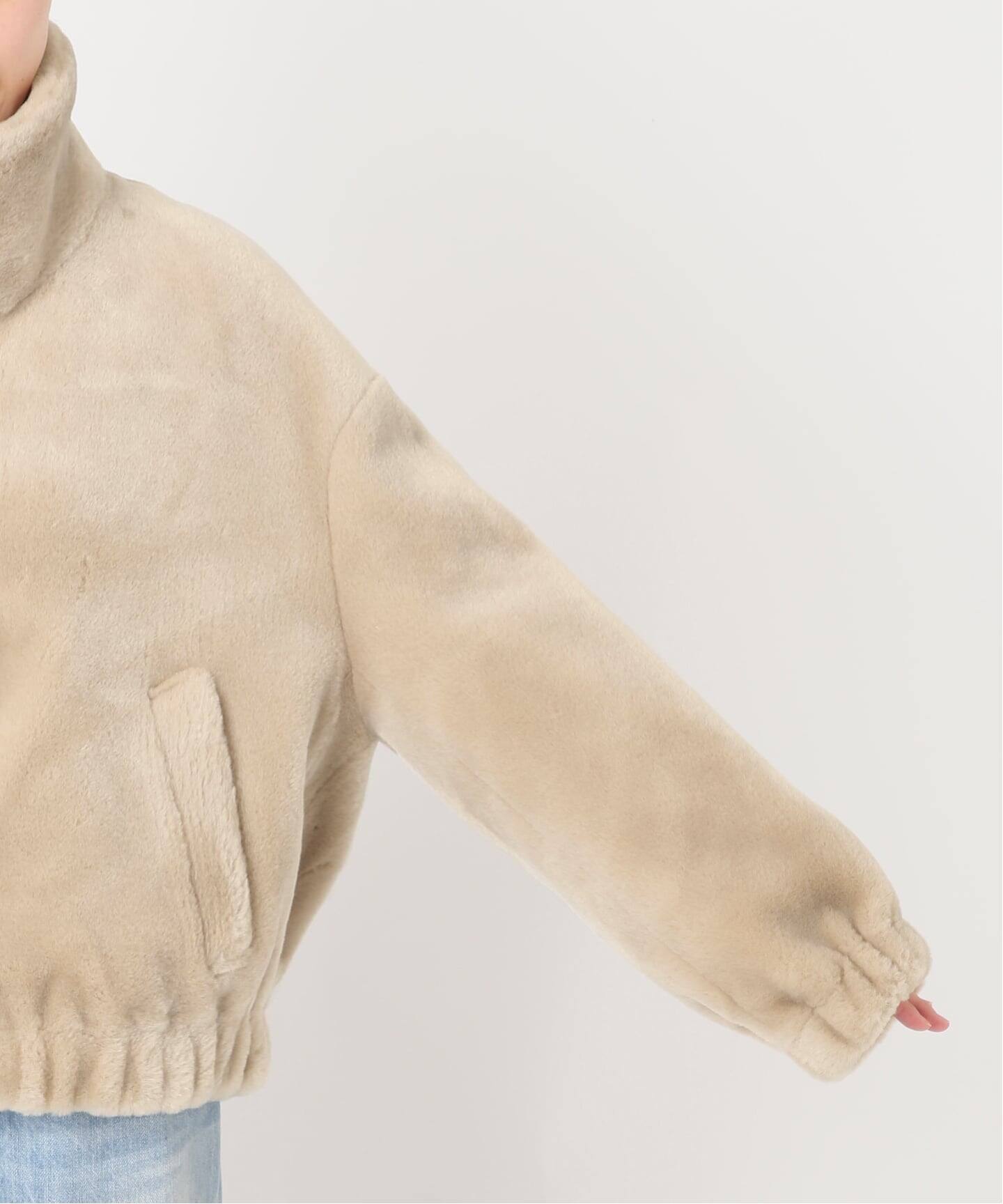 予約》Vegancode / ヴィ―ガンコード 別注 ECOFUR BOMBER ジャケット 