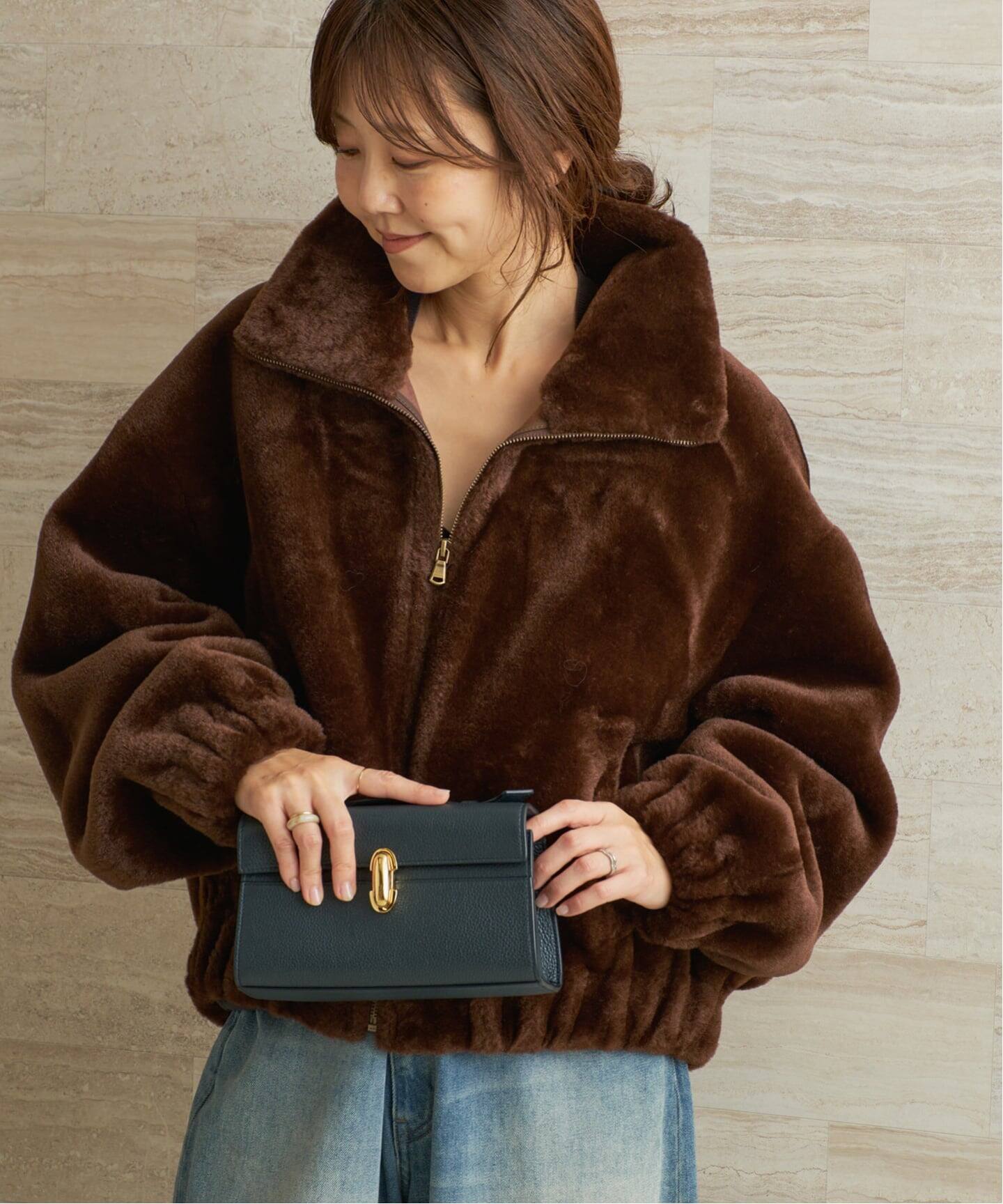 予約》Vegancode / ヴィ―ガンコード 別注 ECOFUR BOMBER ジャケット 