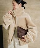 《予約》Vegancode / ヴィ―ガンコード 別注 ECOFUR BOMBER ジャケット