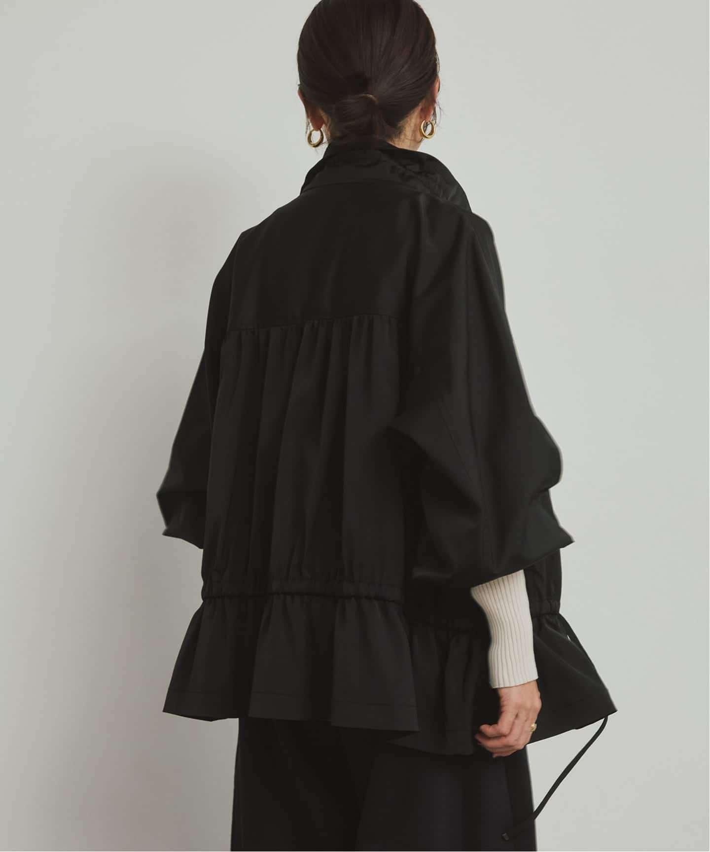 ダブルサテンZIPブルゾン（その他ブルゾン／アウター）｜VERMEIL par