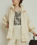 《予約》ダブルサテンZIPブルゾン