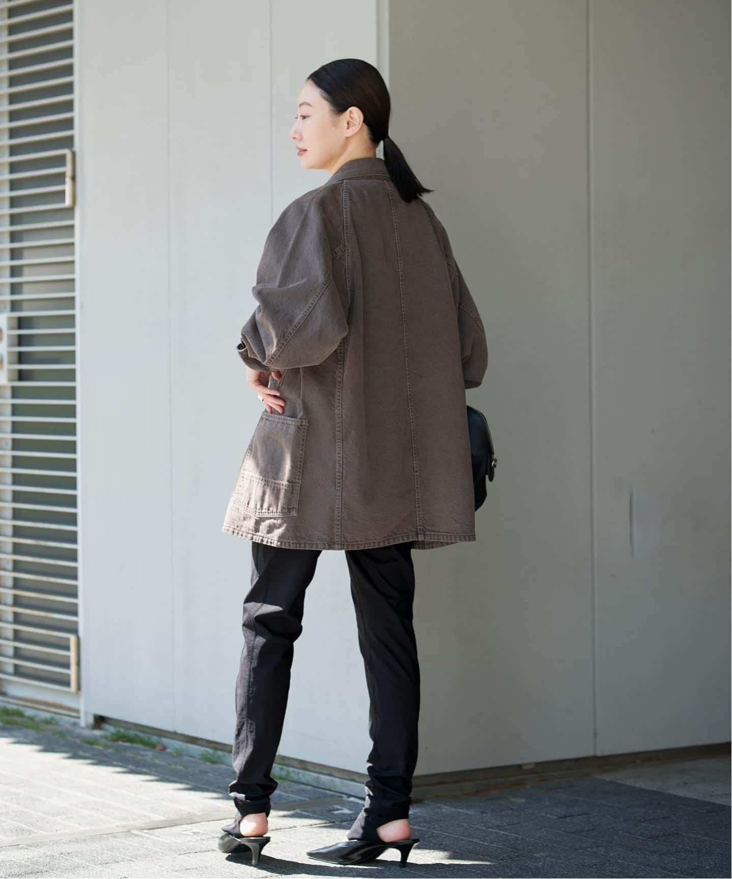N&W Brown Denim 別注 カバーオール（カバーオール）｜VERMEIL par