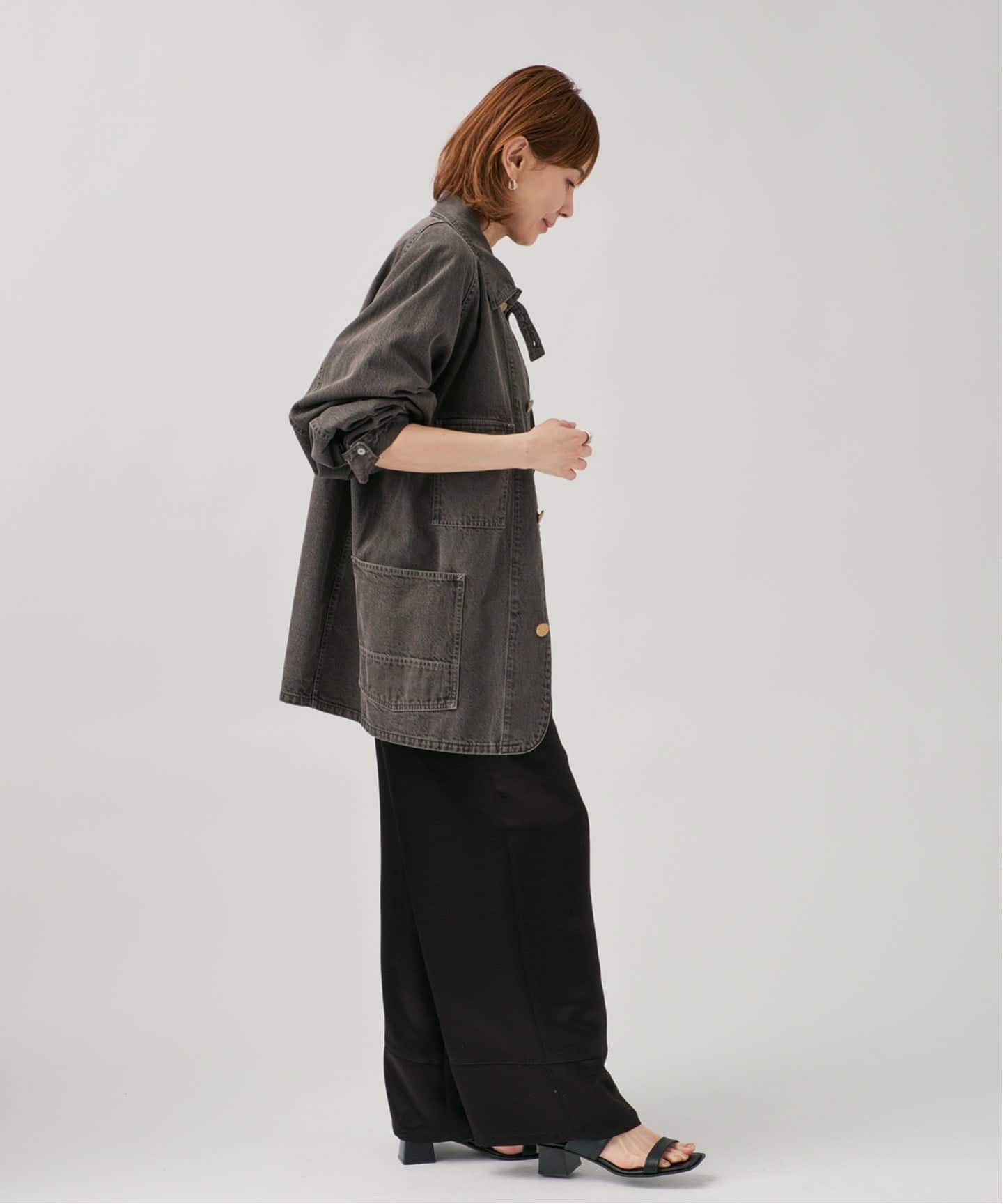 N&W Brown Denim 別注 カバーオール（カバーオール）｜VERMEIL par