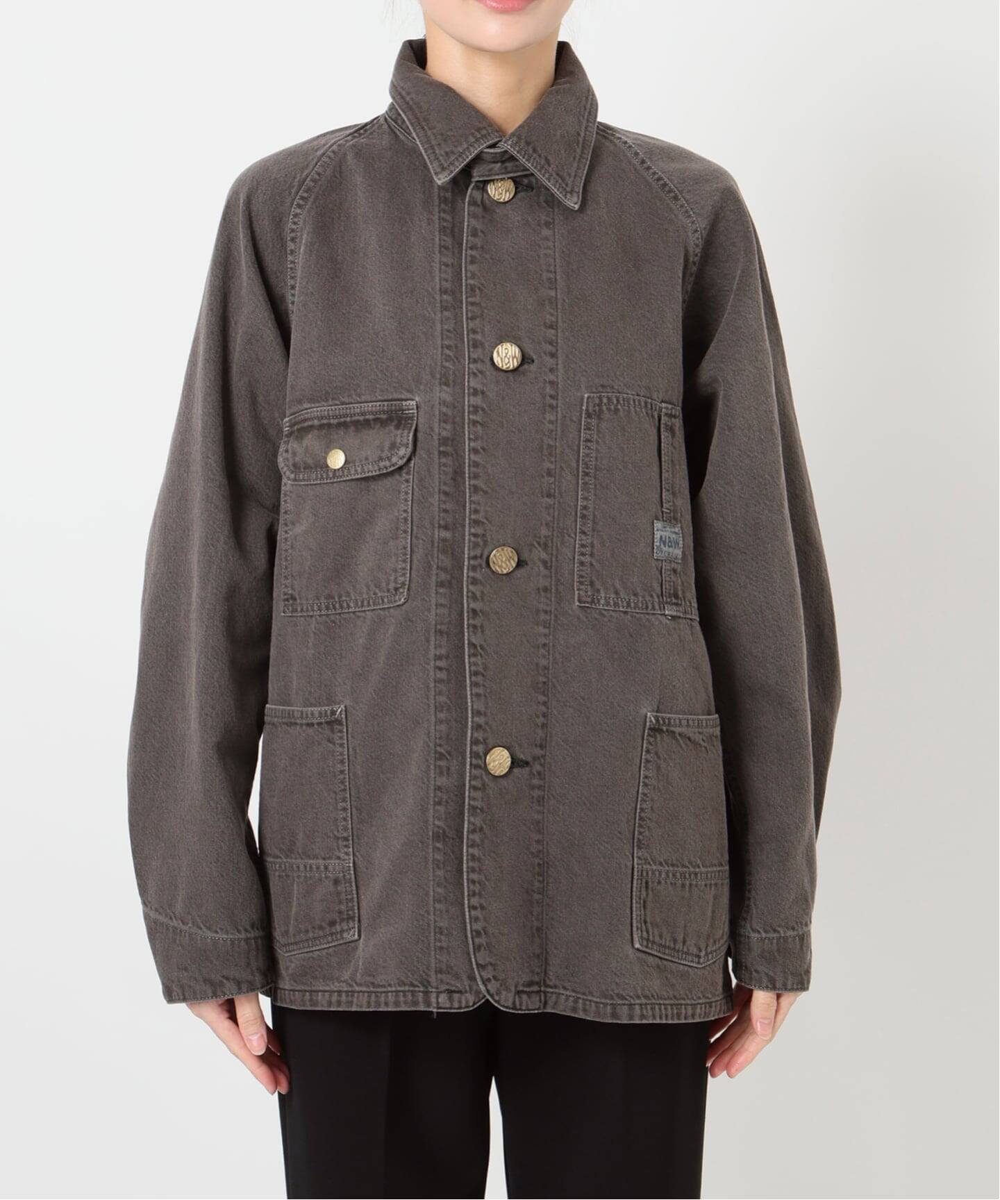 N&W Brown Denim 別注 カバーオール（カバーオール）｜VERMEIL par