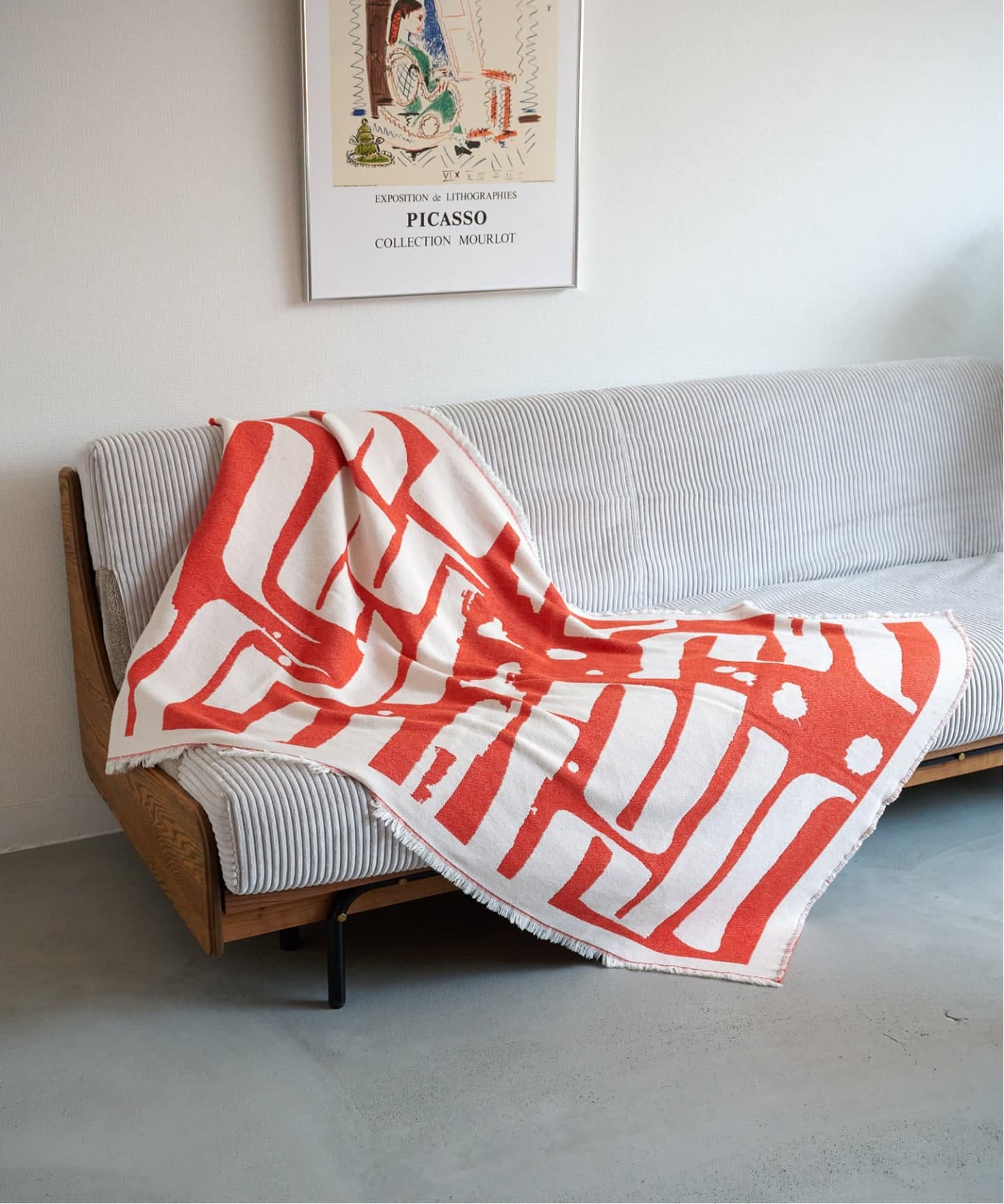 Barker Textile/バーカーテキスタイル】BLANKET BALANCE 140X180