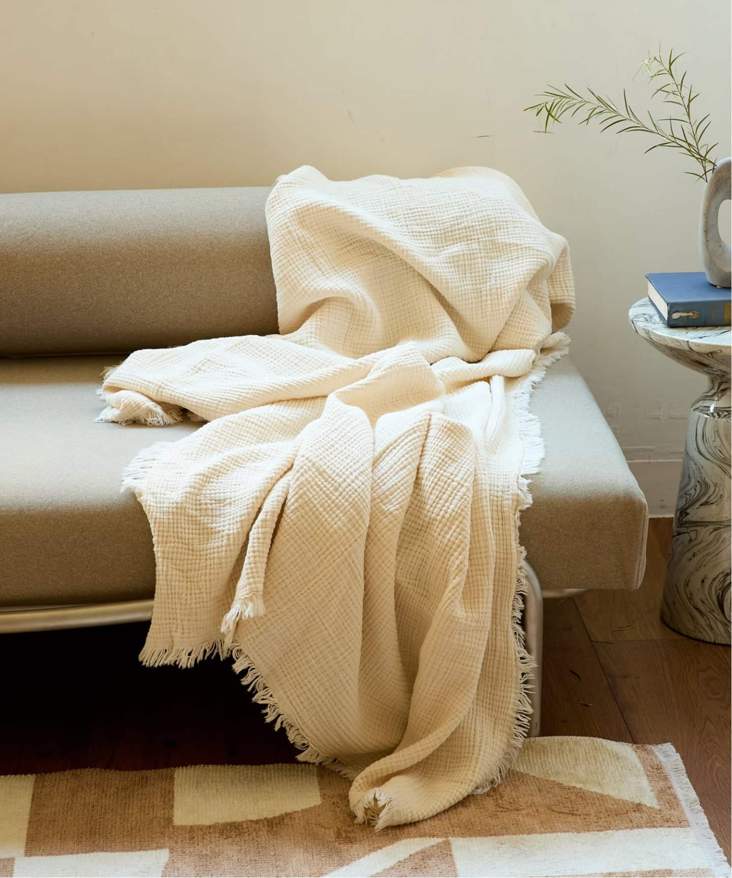 布団・毛布 JOURNAL STANDARD NORDIC BLANKET BACKTO MUSLIN THROW スローケット（ブランケット）｜JOURNAL STANDARD