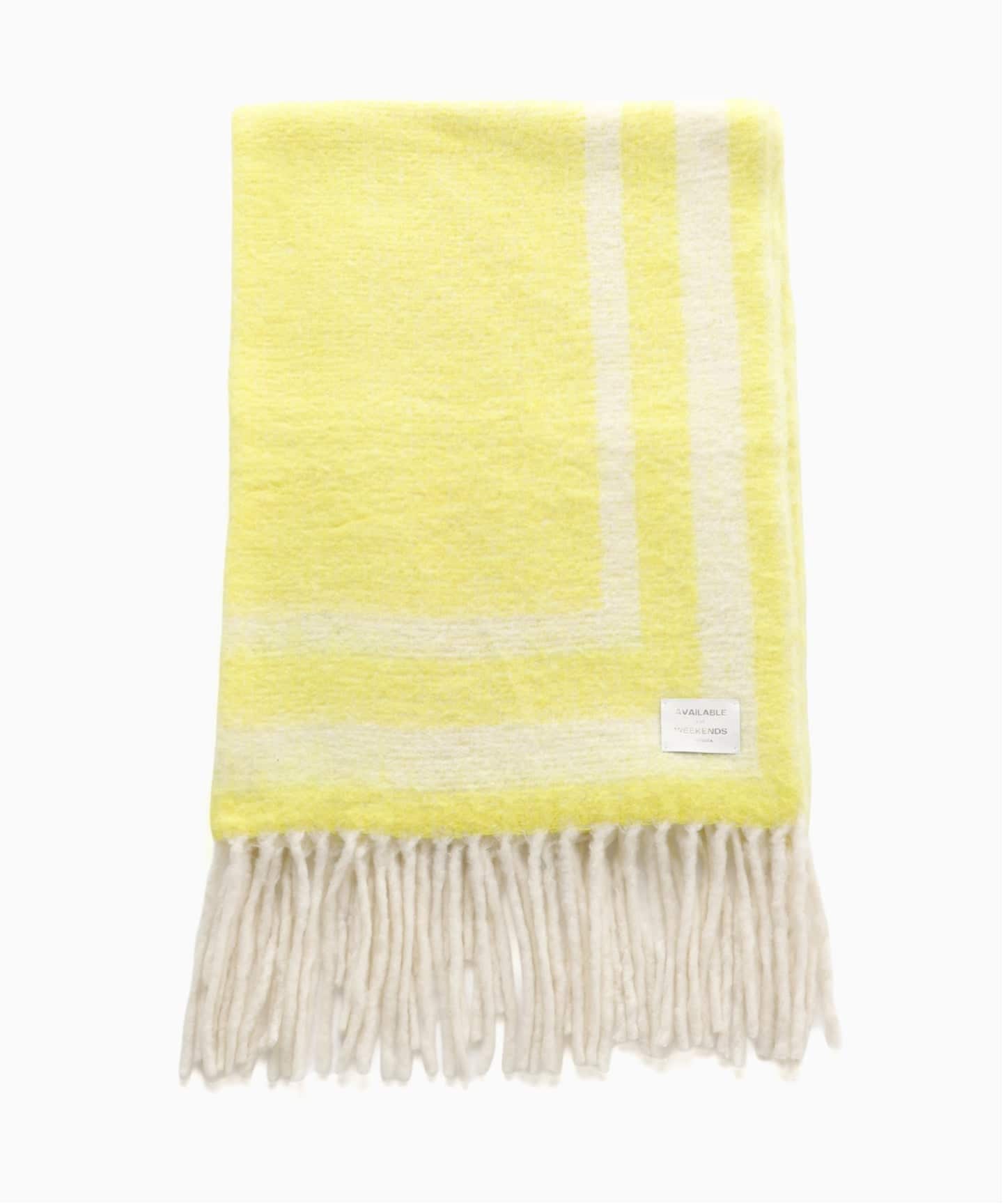 予約》【BONGUSTA】 Weekend Plaid BLANKET ブランケット