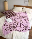 《予約》CHENILLE YARN FRUITS BLANKET L ブランケット