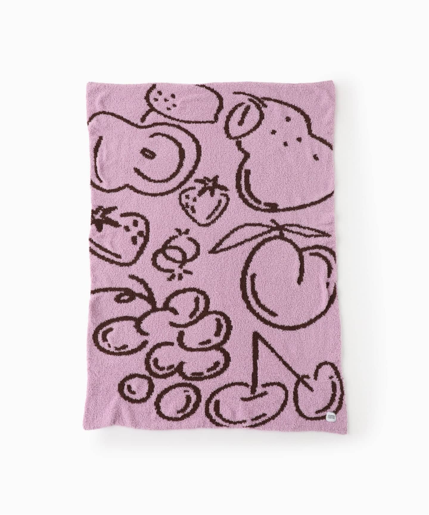 予約》CHENILLE YARN FRUITS BLANKET S ブランケット（ブランケット