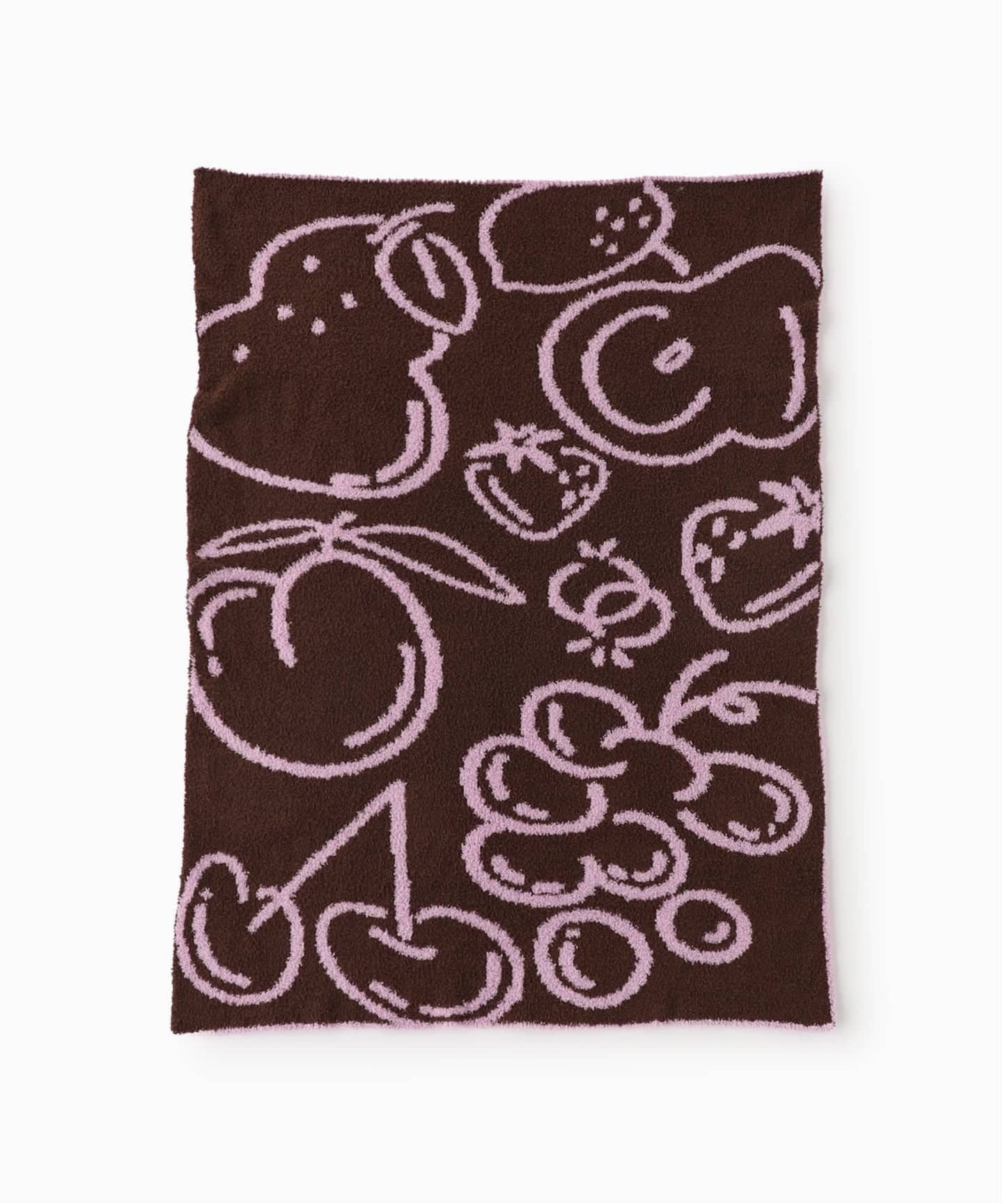 予約》CHENILLE YARN FRUITS BLANKET S ブランケット（ブランケット