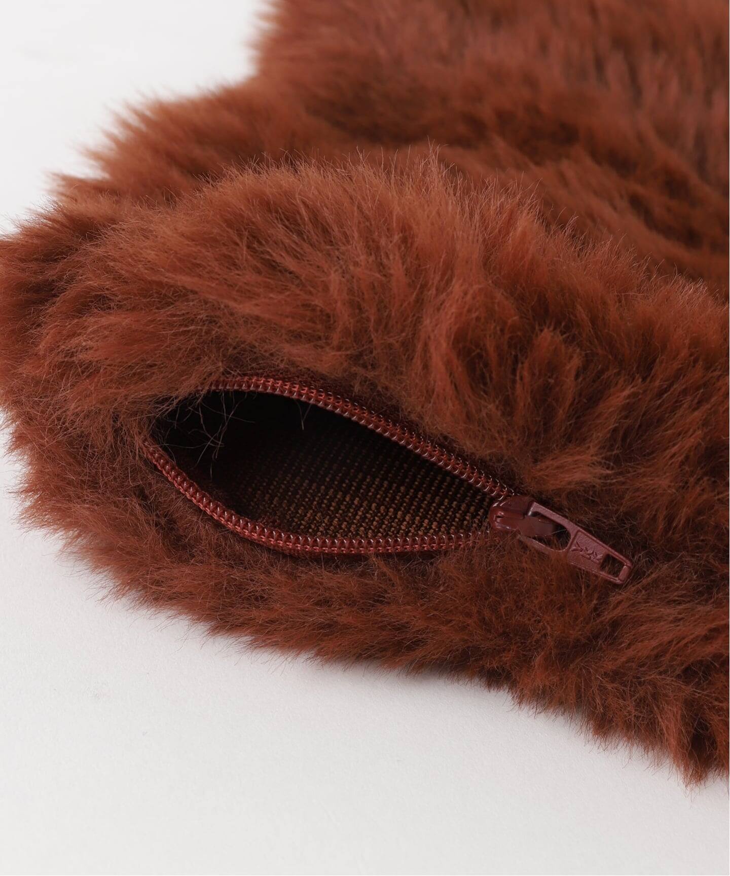 FUR CUSHION フェイクファー クッションカバー 45cm（クッション